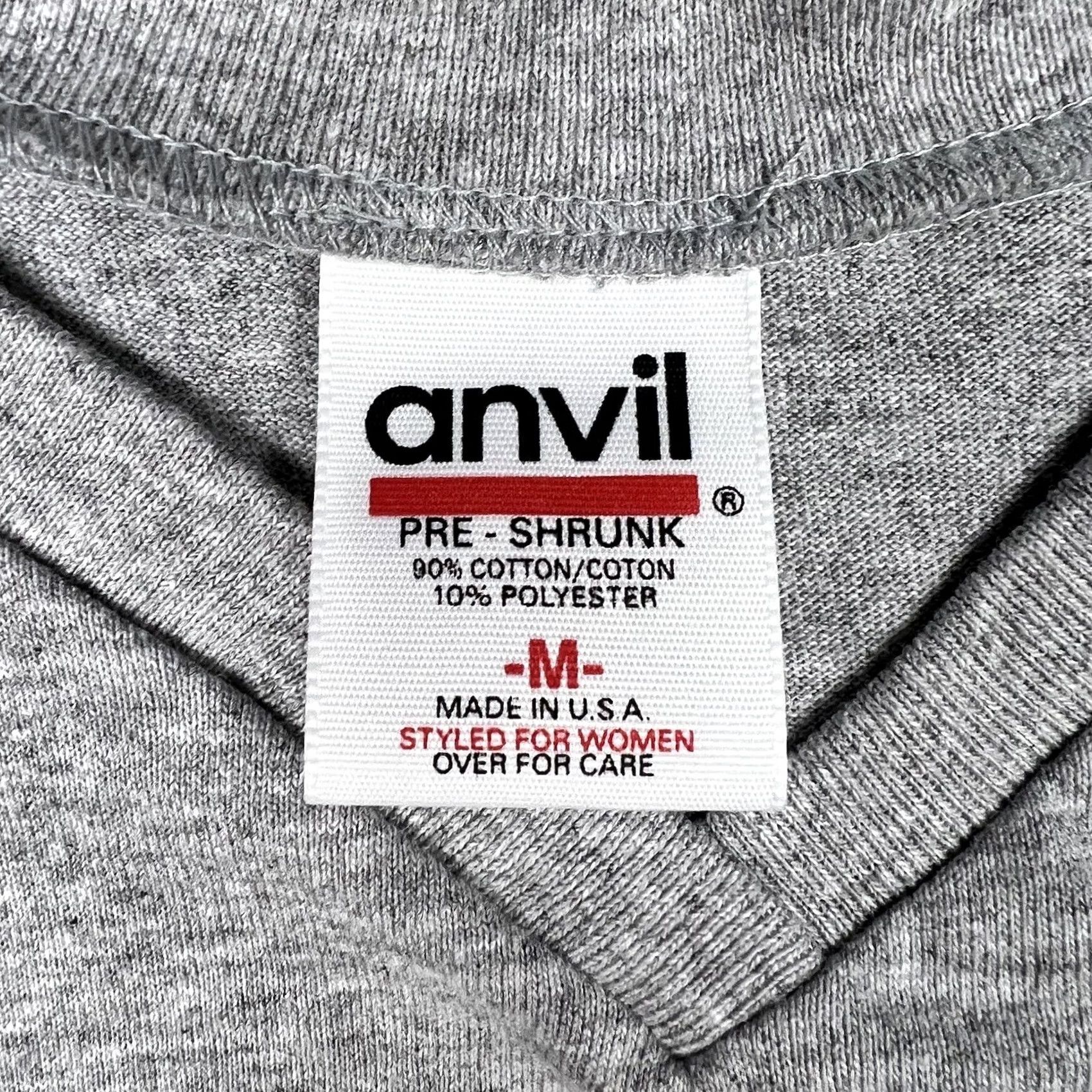 Anvil VINTAGE Kappa Princeton University Graphic T-Shirt Women M Gray Size M / US 6-8 / IT 42-44 - 2 Thumbnail