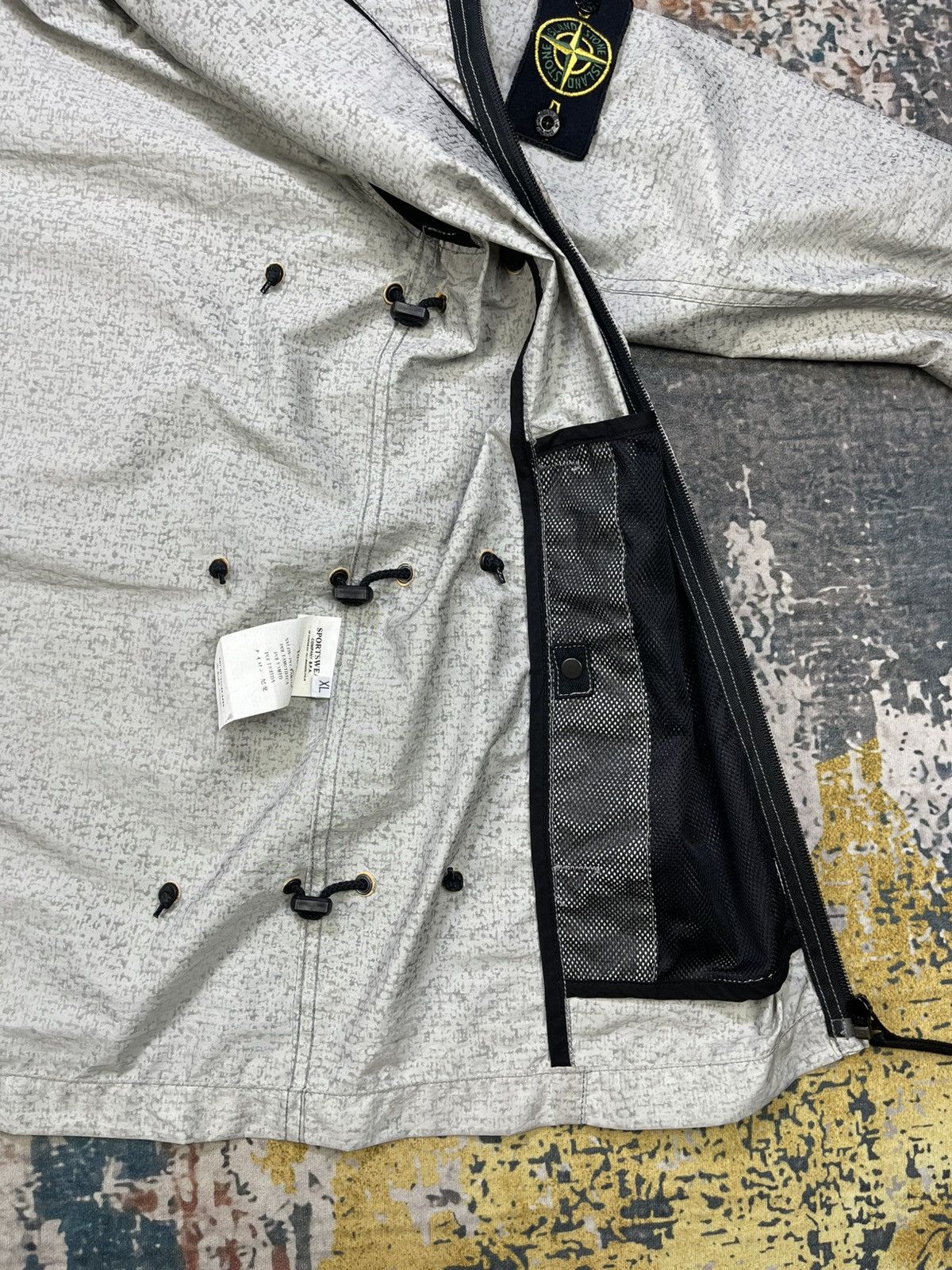 Stone Island Stone Island 2009 S/S Archivio Monofilament Hooded Jacket Size US XL / EU 56 / 4 - 18 Thumbnail