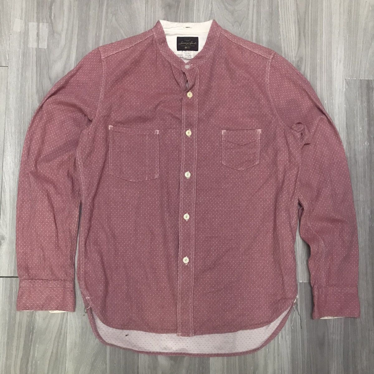 Japanese Brand × Sunny Sports SUNNY CLOUD - Red Chambray Selvedge Work Shirt Size US M / EU 48-50 / 2 - 10 Thumbnail