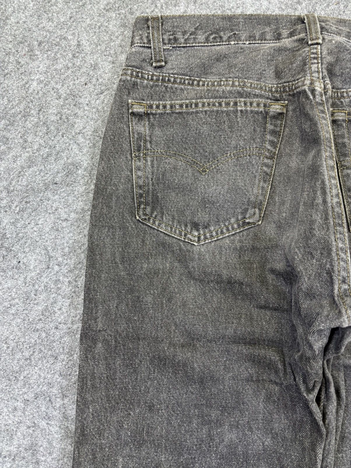 Levi's 💥Archival💥Vintage Levis 501 Iconic Black Wash Denim F962 Size US 30 / EU 46 - 8 Thumbnail