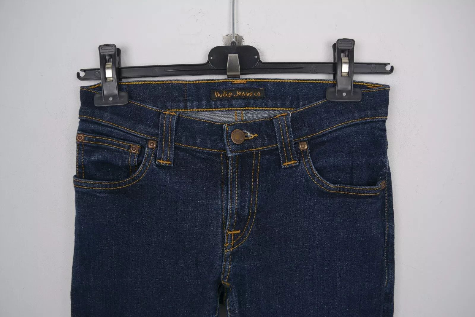 Nudie Jeans Tight Long John Women W26 L32 Narrow Jeans Trousers Slim Size 26" / US 2 / IT 38 - 5 Thumbnail