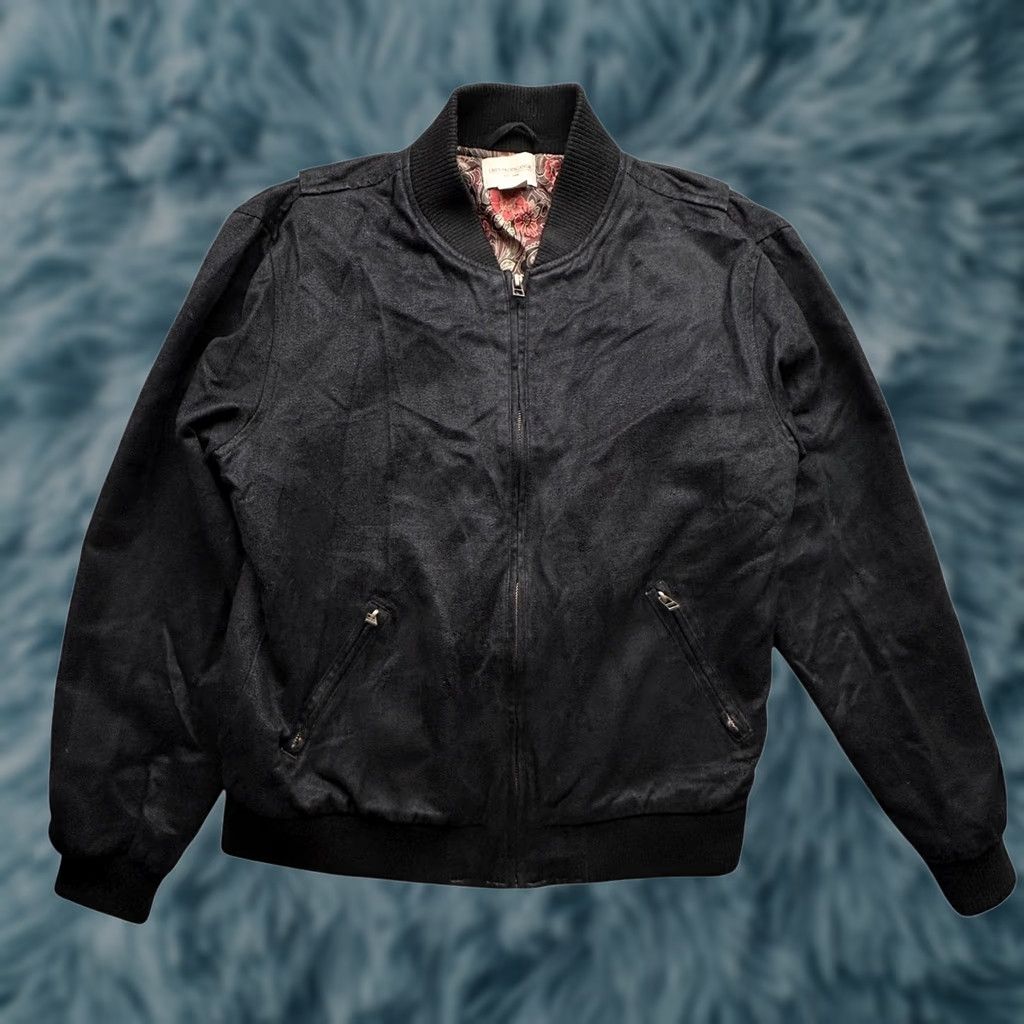 Obey OBEY Propaganda Bomber Lightweight Jacket Mens Medium Paisley Lined Black Jacket Vest? Size US M / EU 48-50 / 2 - 1 Thumbnail