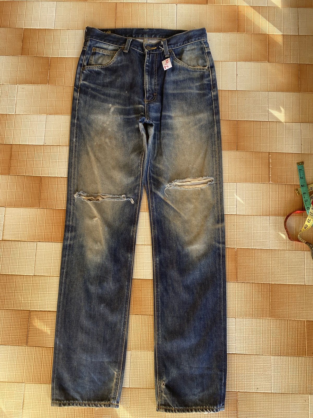 Lee × Vintage Vintage LEE RIDER loose cut denim Size US 30 / EU 46 - 3 Thumbnail