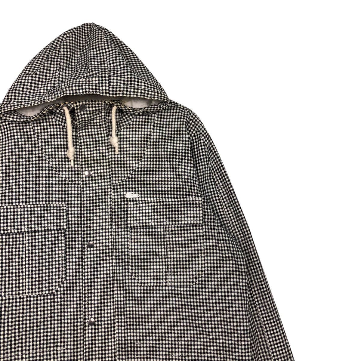 Japanese Brand 📌Vintage Chore Cargo Jacket Lacoste Tartan Issey Miyake Size US M / EU 48-50 / 2 - 7 Thumbnail