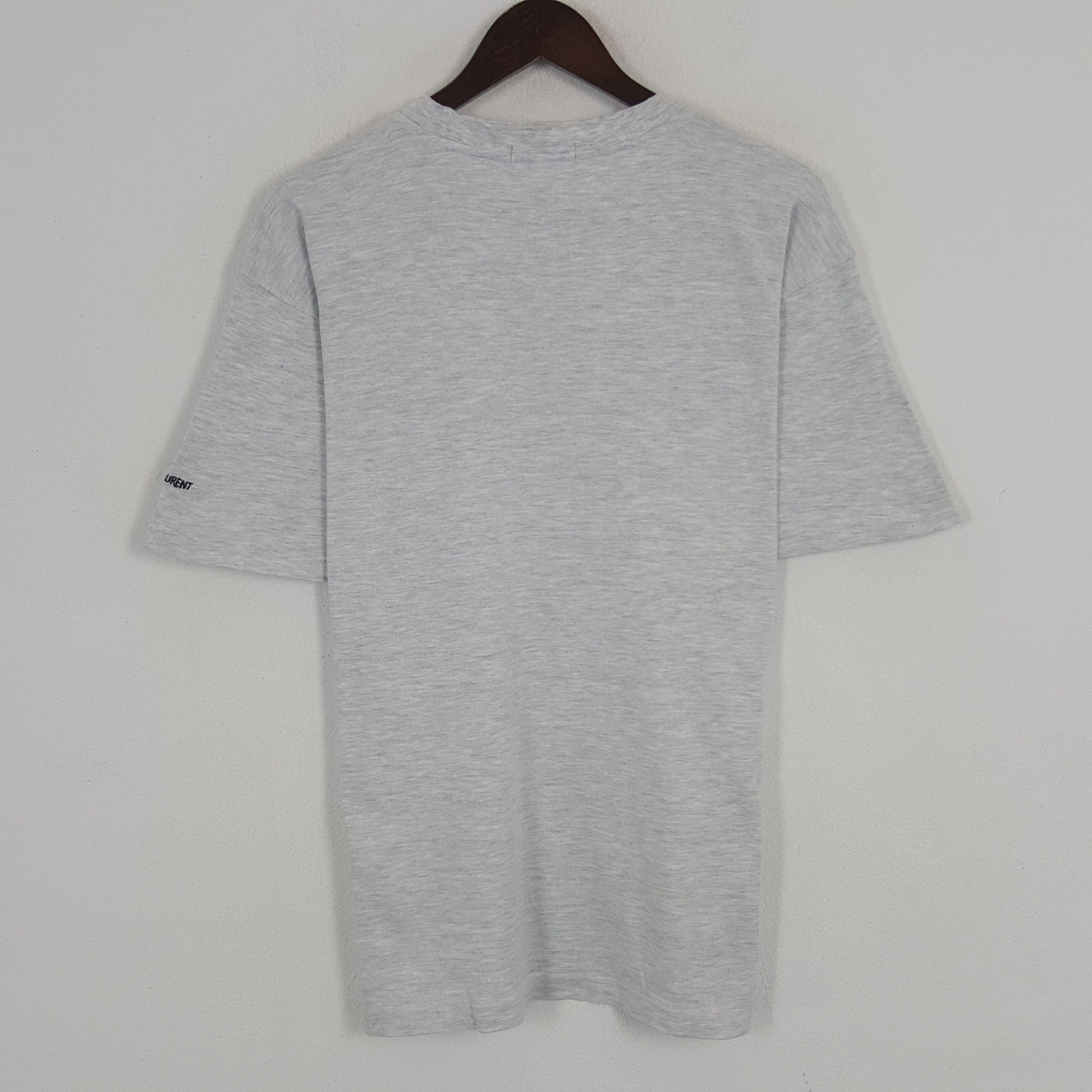 Vintage × Yves Saint Laurent Vintage Yves Saint Laurent Tshirt Size US L / EU 52-54 / 3 - 3 Thumbnail