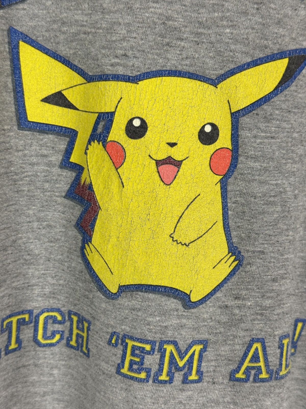 Pokemon 00’s Vintage Distressed Pokemon 25 Pikachu T-Shirt Size US S / EU 44-46 / 1 - 7 Thumbnail