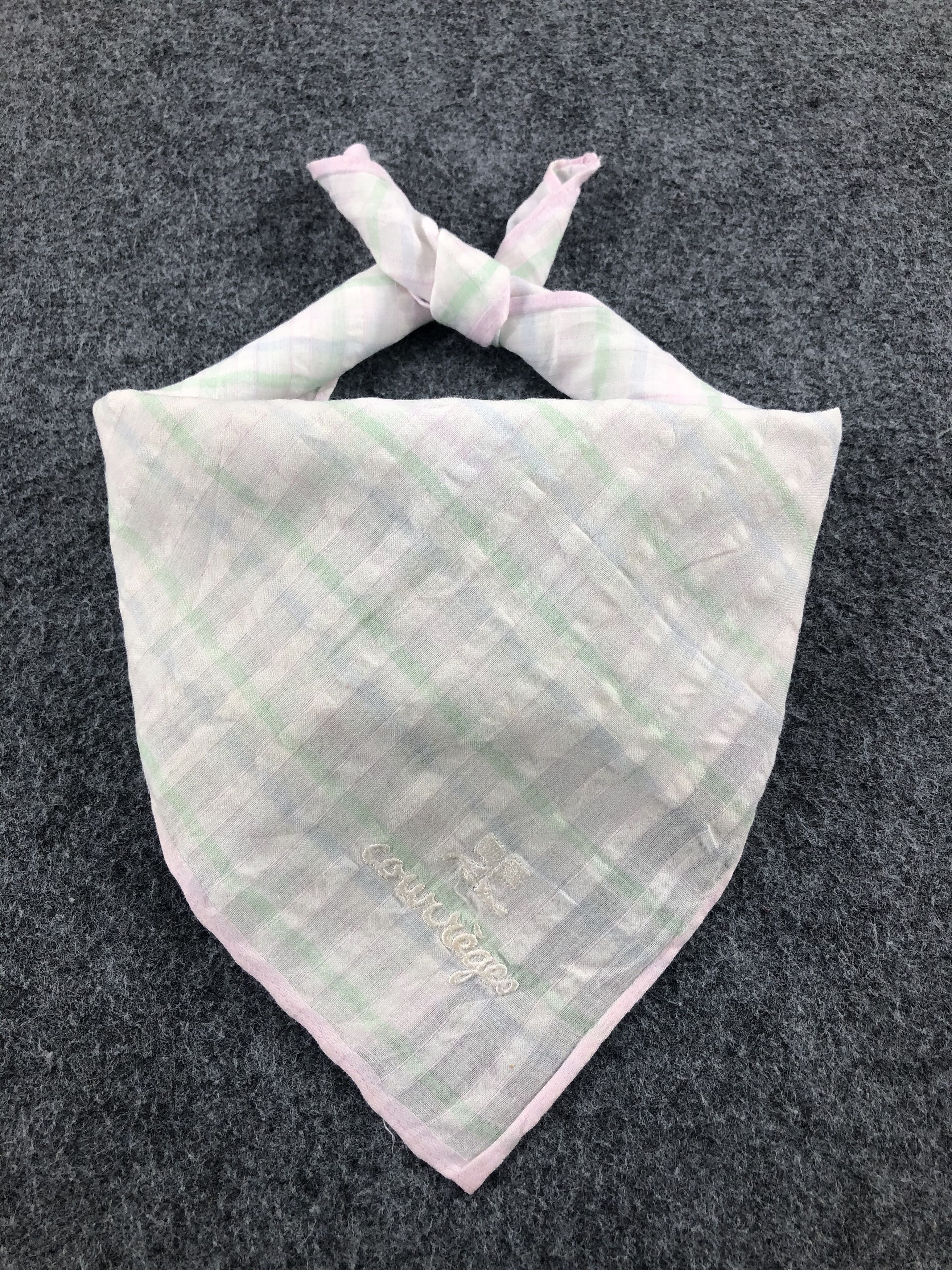 Courreges × Vintage Courreges Handkerchief / Bandana / Neckerchief Size ONE SIZE - 1 Thumbnail