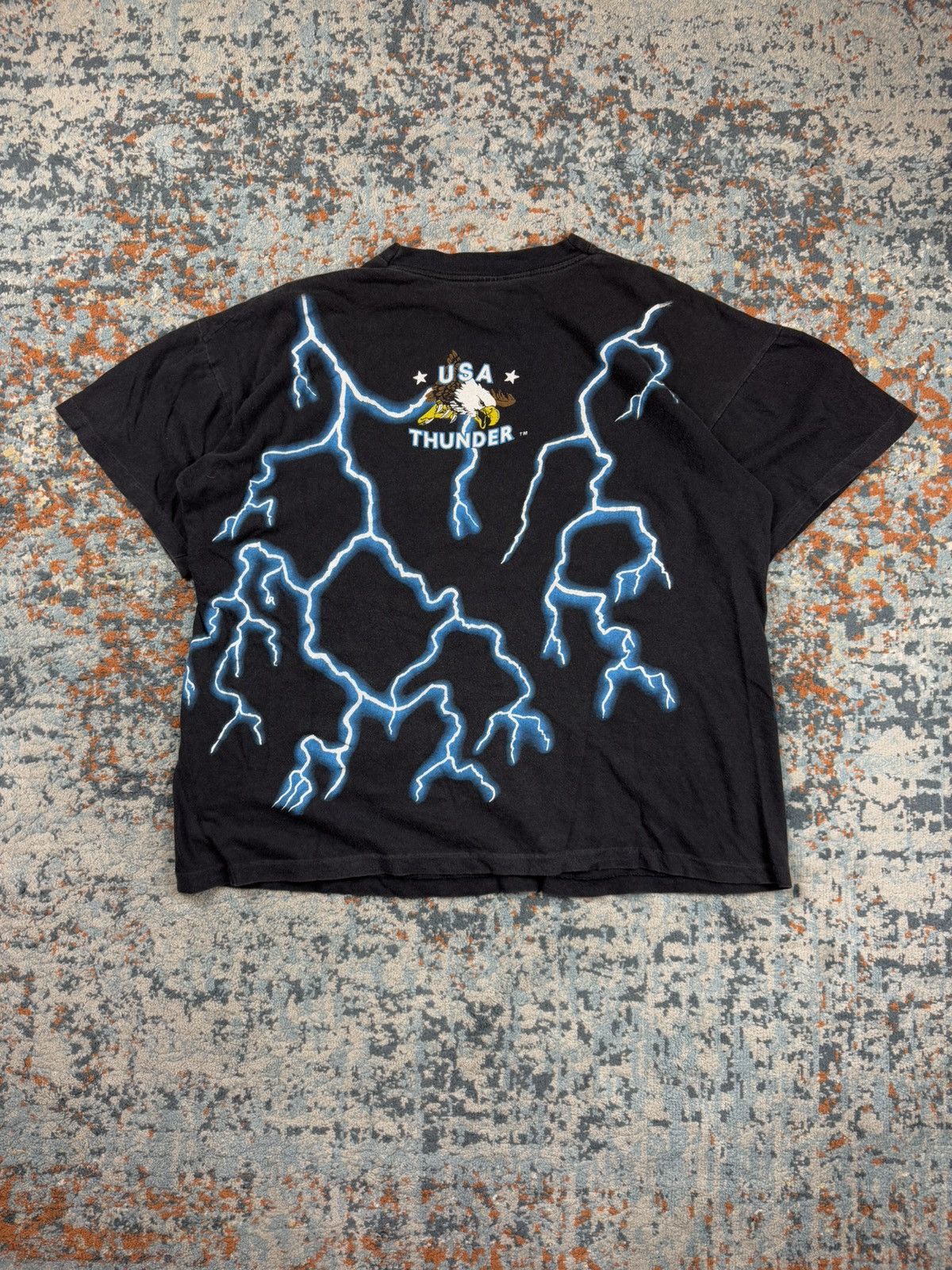Vintage Vintage 90s USA Thunder don’t fear the reaper graphic tee Size US L / EU 52-54 / 3 - 2 Thumbnail