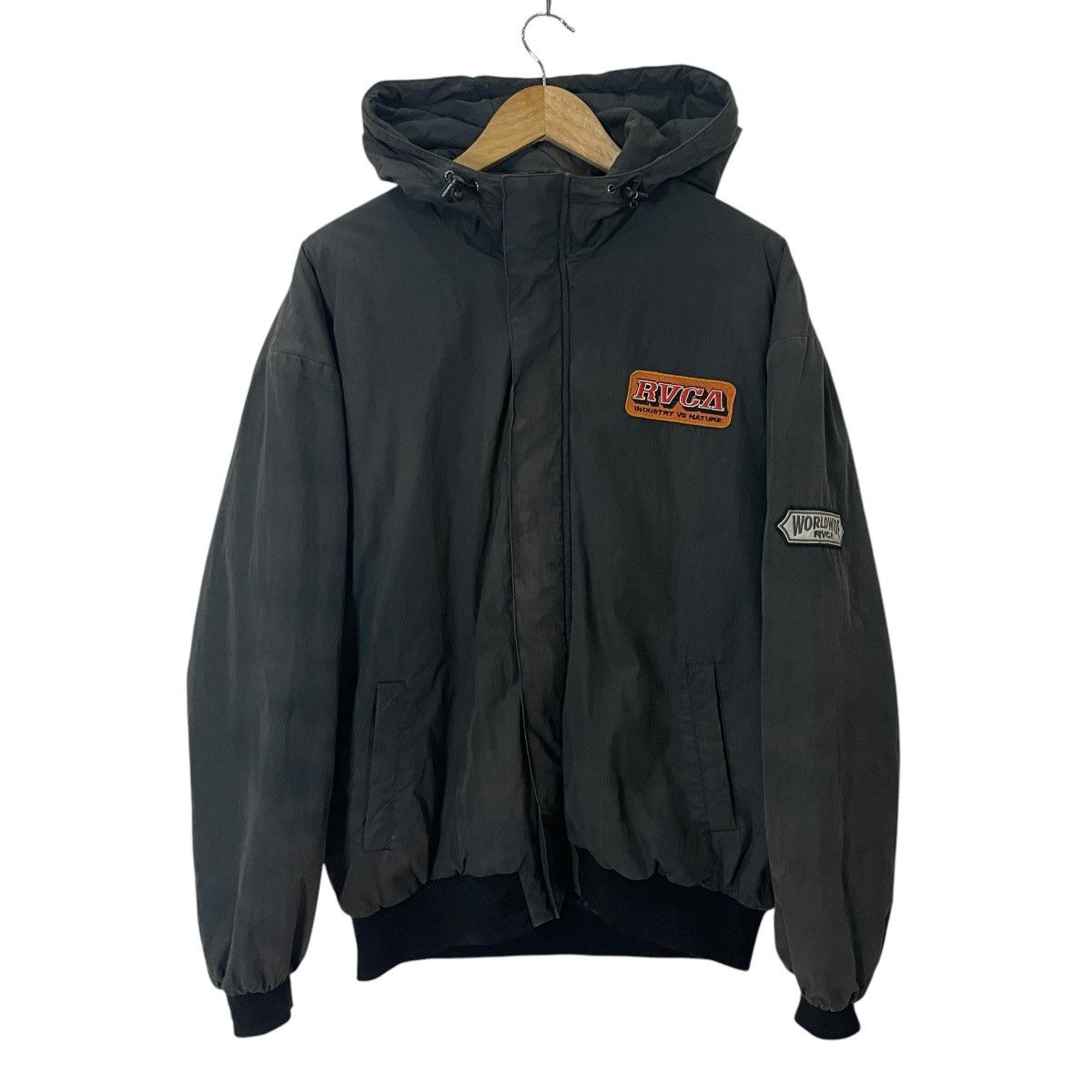 RVCA Vintage Rvca Embroidery Big Logo Jacket Size US XL / EU 56 / 4 - 7 Thumbnail