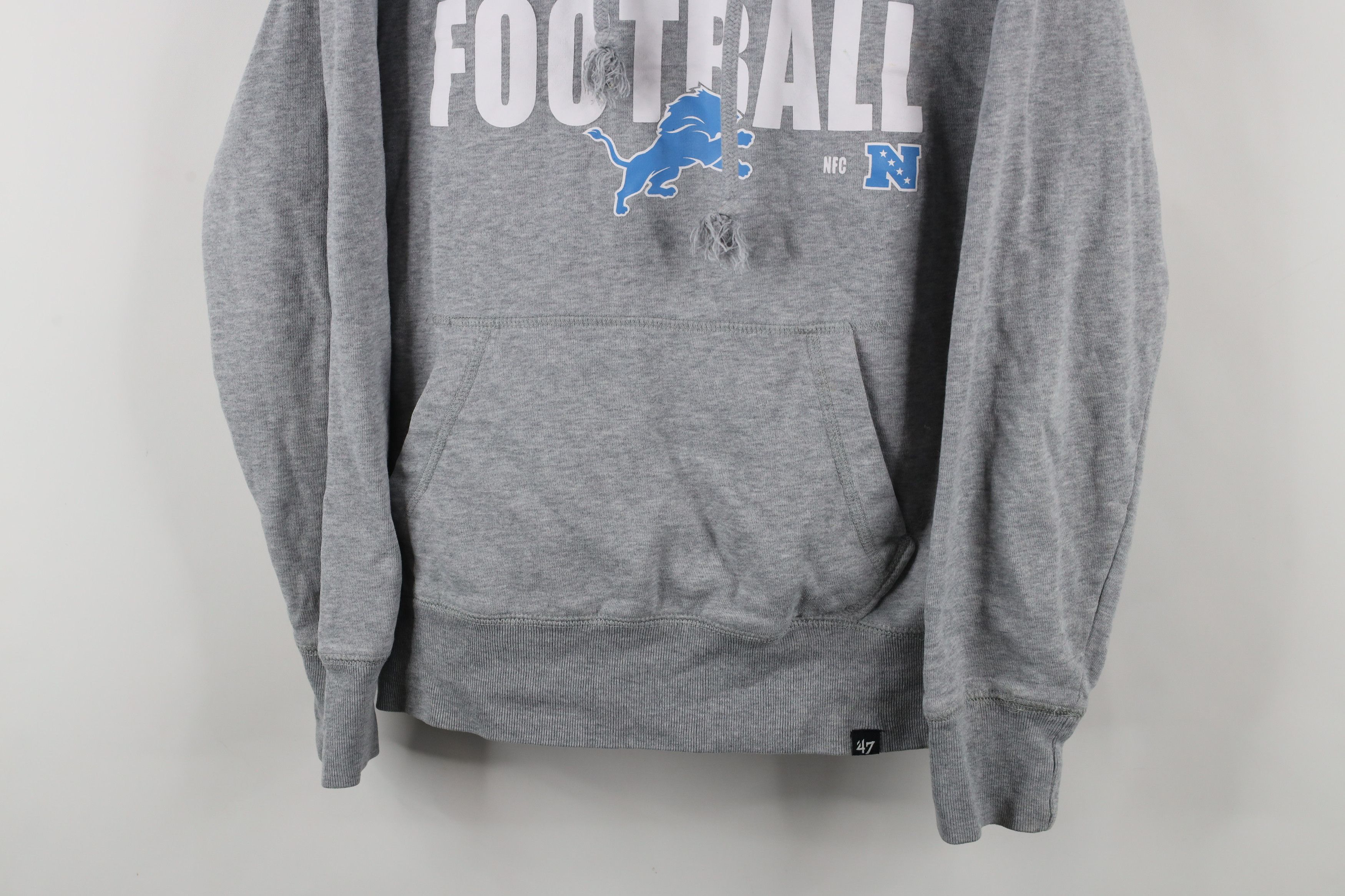 Vintage Vintage Spell Detroit Lions Football Hoodie Sweatshirt Gray Size US M / EU 48-50 / 2 - 3 Thumbnail