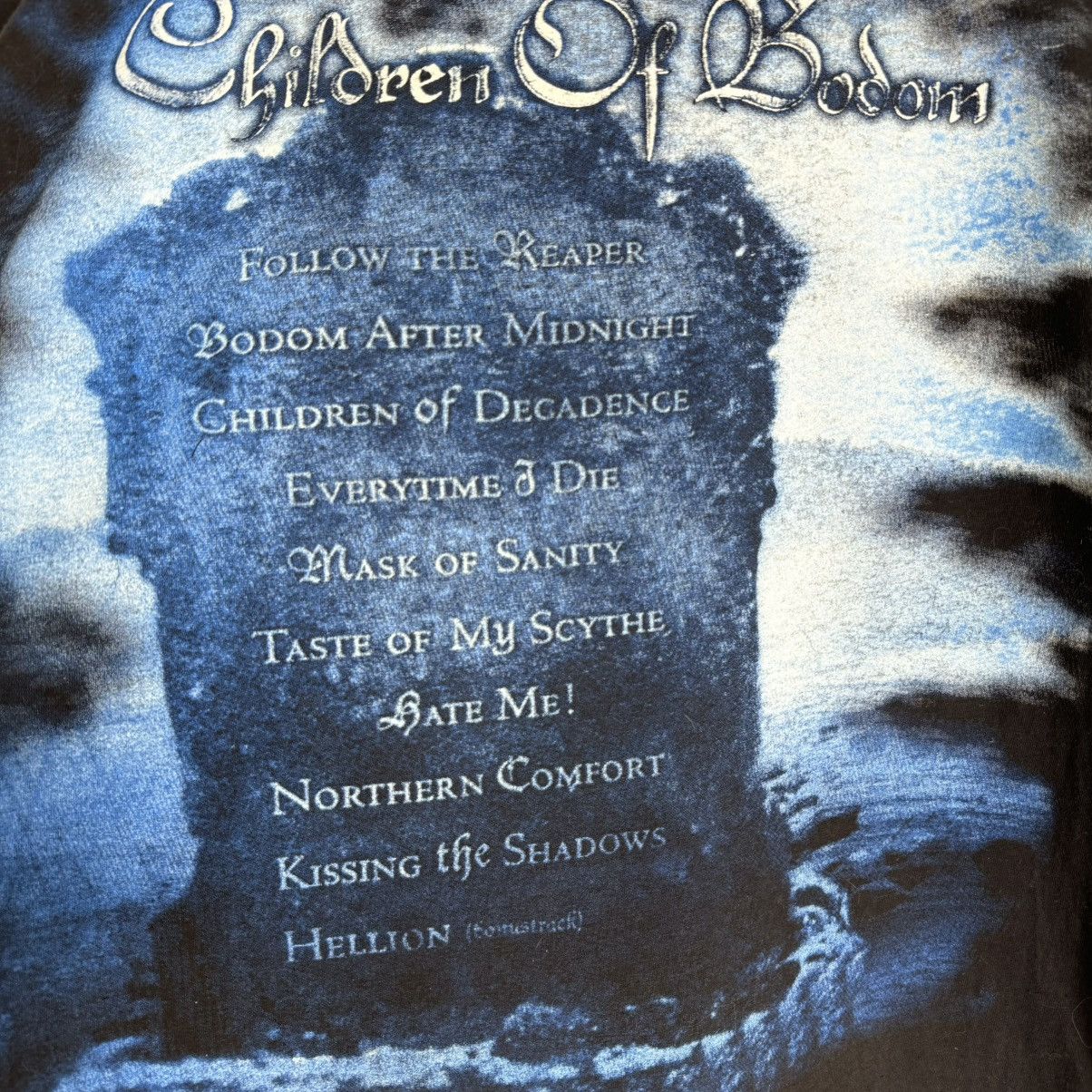 Band Tees Vintage 2000 Children Of Bodom Follow The Reaper T Shirt Size US XL / EU 56 / 4 - 5 Thumbnail