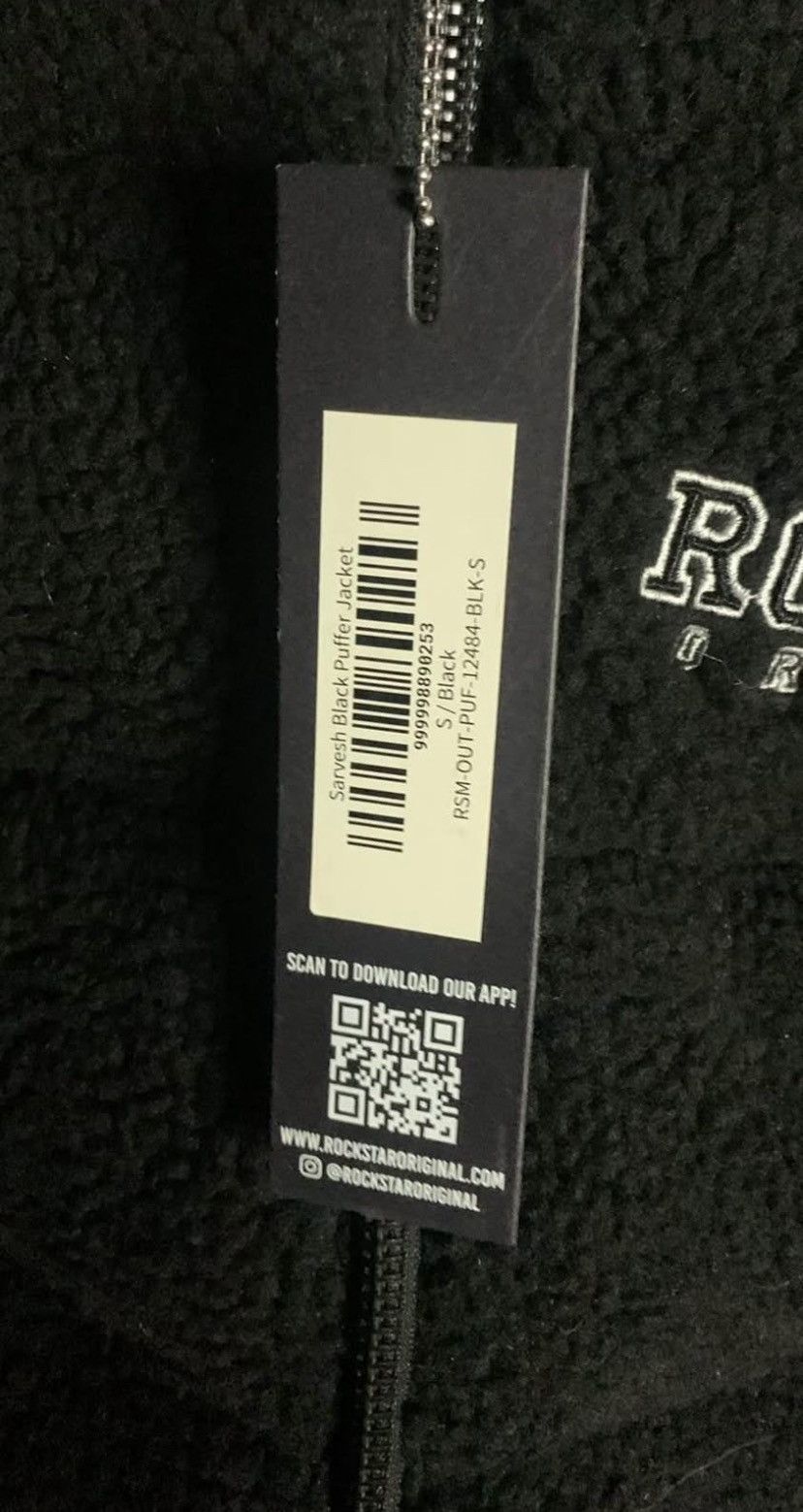 Rockstar Games “ROCKSTAR” Sarvesh Black Puffer Jacket Size US S / EU 44-46 / 1 - 5 Thumbnail