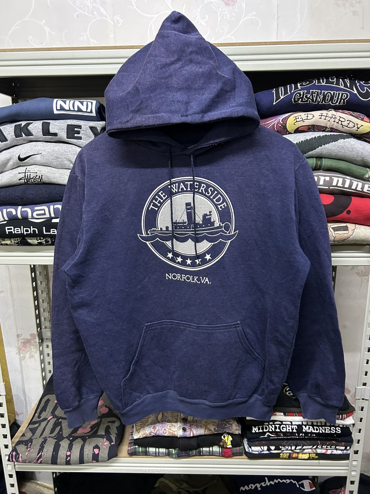 Vintage Vintage 70s Dodger Sportwear The Waterside Tee-Soft Tag Era Size US L / EU 52-54 / 3 - 1 Thumbnail