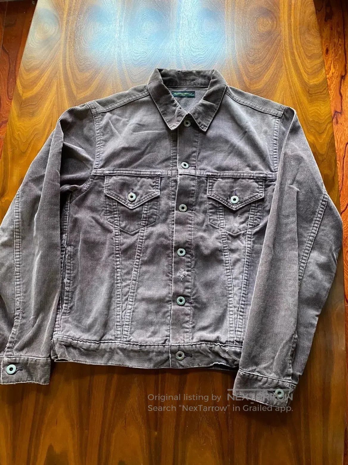 FDMTL fdmtl corduroy type 3 jacket in brown. Size US L / EU 52-54 / 3 - 1 Thumbnail