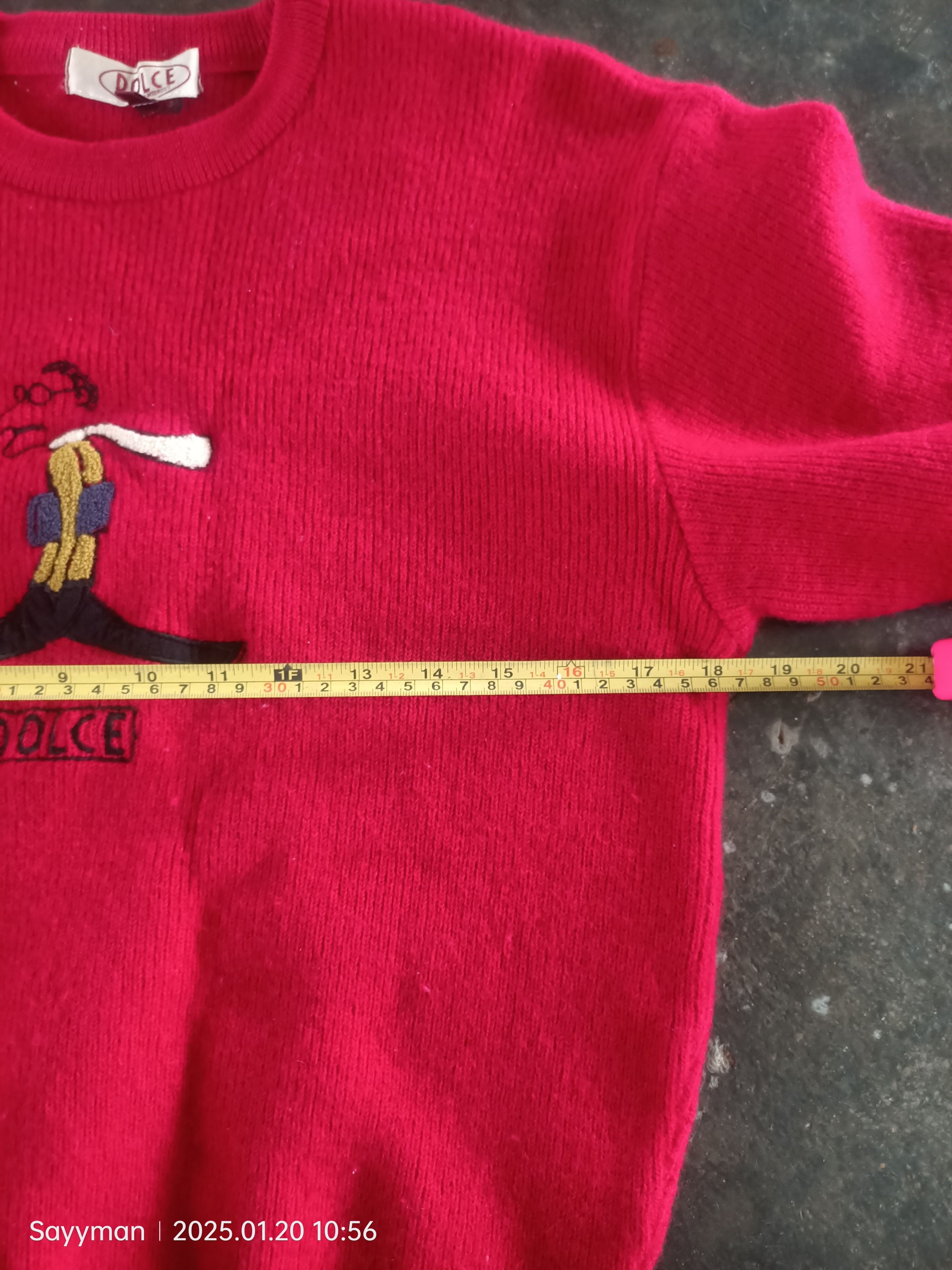 If Six Was Nine × Japanese Brand × Vintage Vintage Dolce Pull Over Knit Size US M / EU 48-50 / 2 - 5 Thumbnail