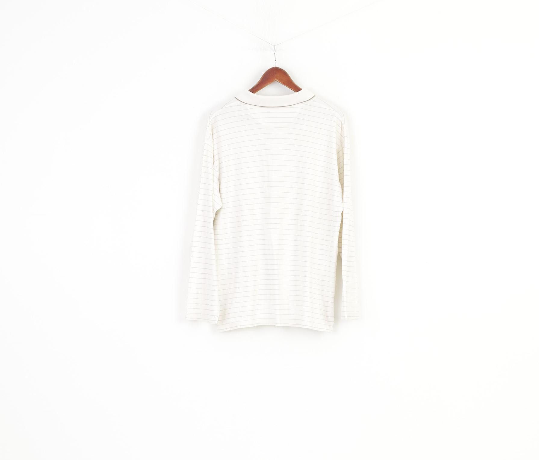 Chaps Ralph Lauren Chaps Ralph Lauren Men M Shirt Cotton Cream 10115 Size US M / EU 48-50 / 2 - 7 Thumbnail