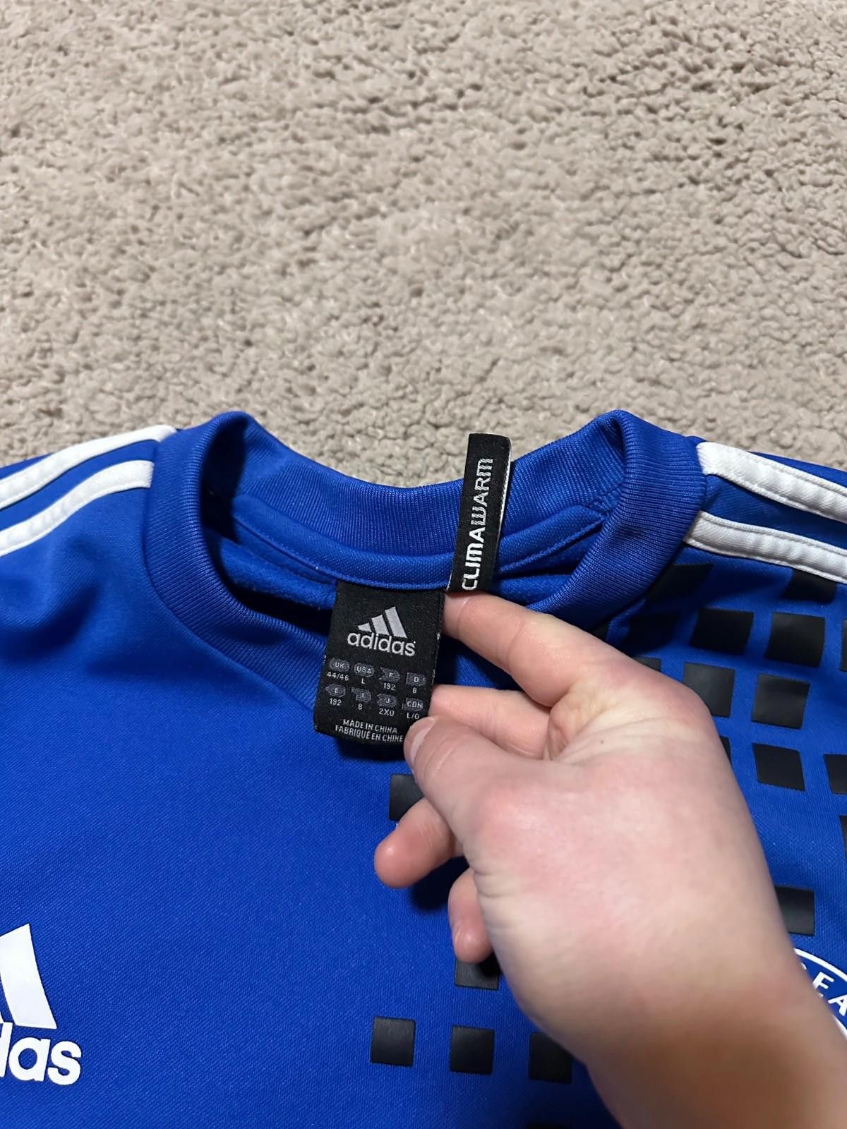 Adidas Vintage Adidas Chelsea Football Sweatshirt Soccer Track Top Size US L / EU 52-54 / 3 - 6 Thumbnail