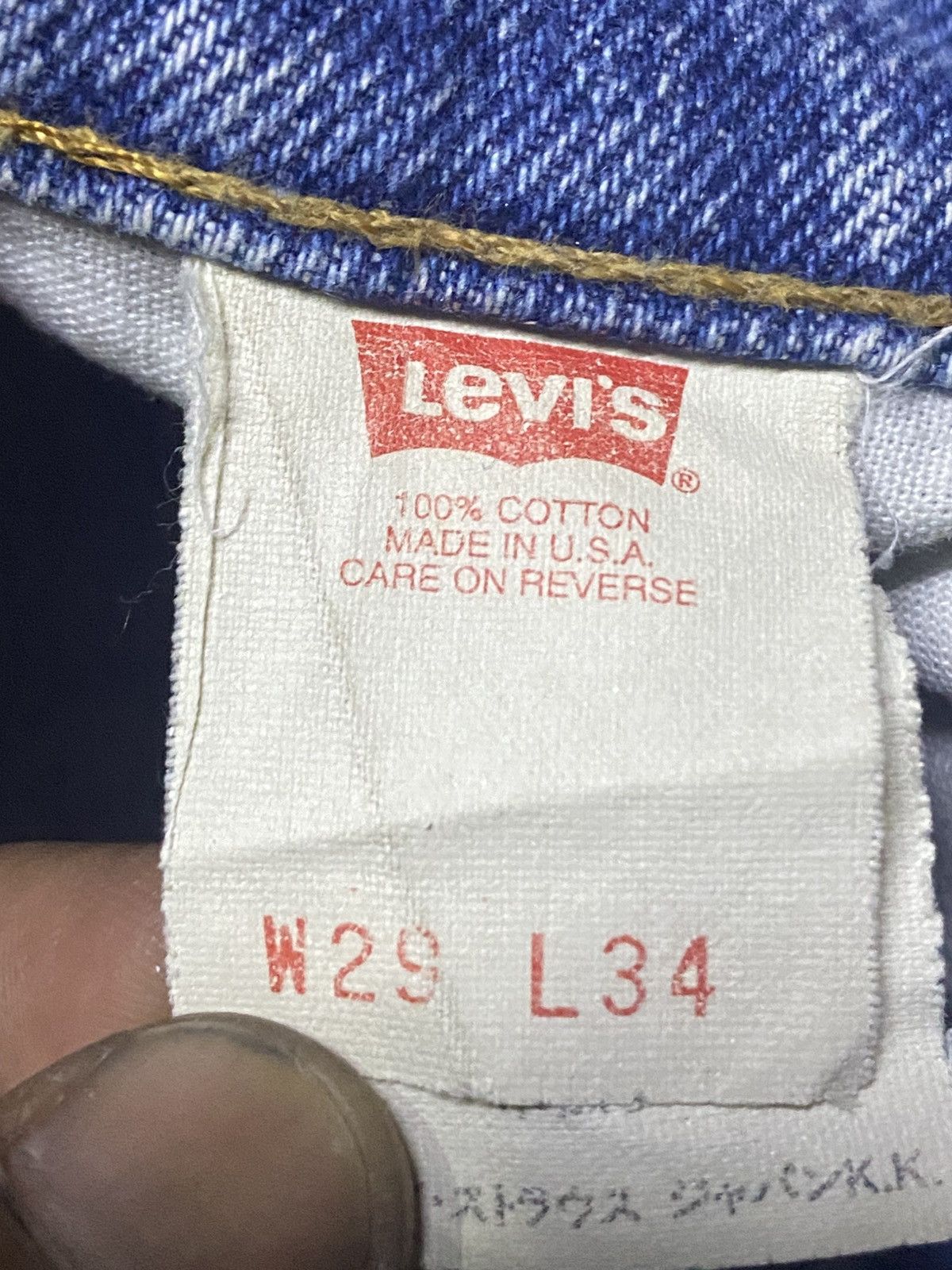 Levi's Vintage Levis 510 90s Faded Wash Tappered Leg Jeans Size US 28 / EU 44 - 17 Thumbnail