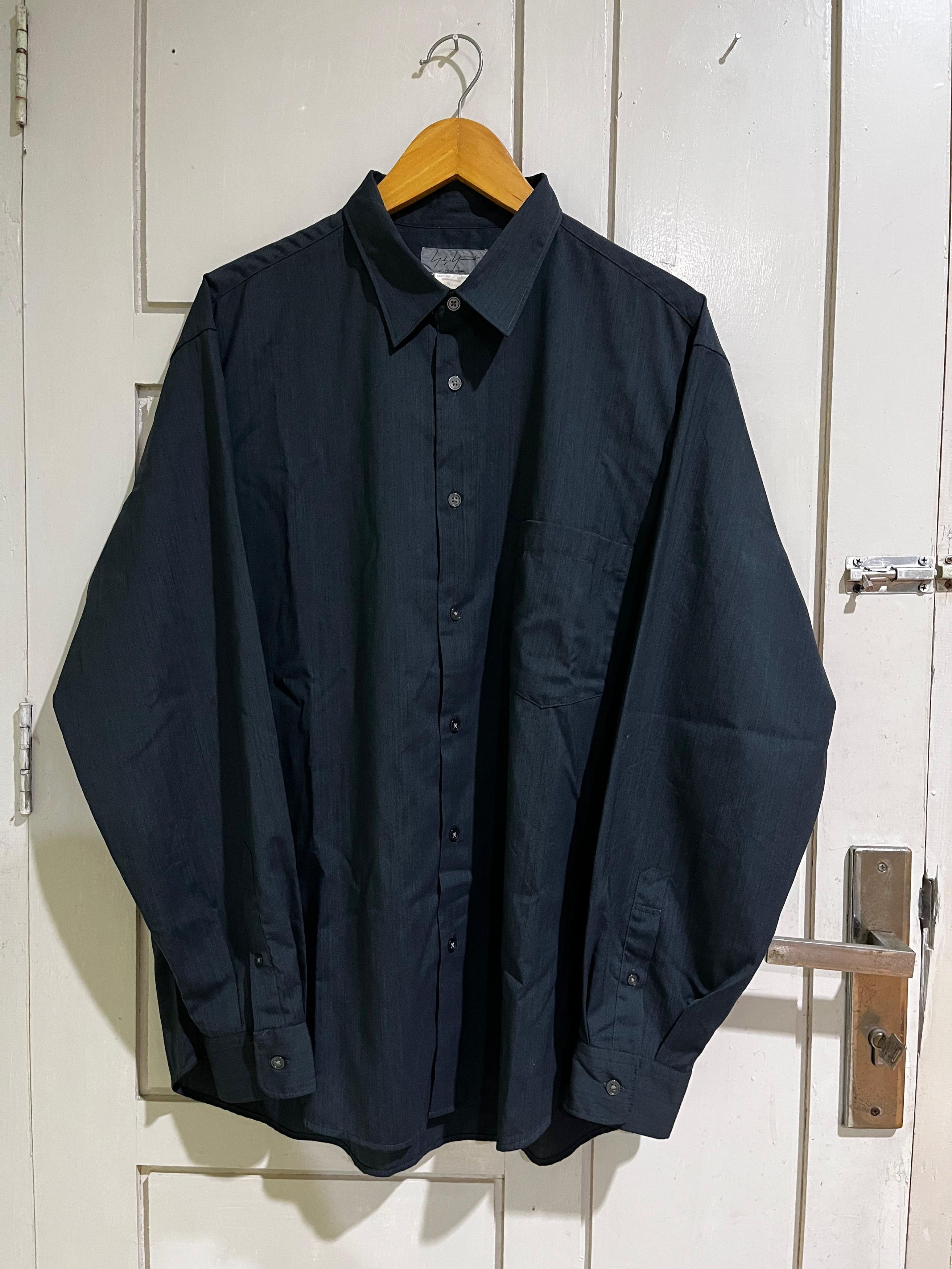 Japanese Brand × Yohji Yamamoto Yohji yamamoto pour homme shirt Size US L / EU 52-54 / 3 - 1 Thumbnail