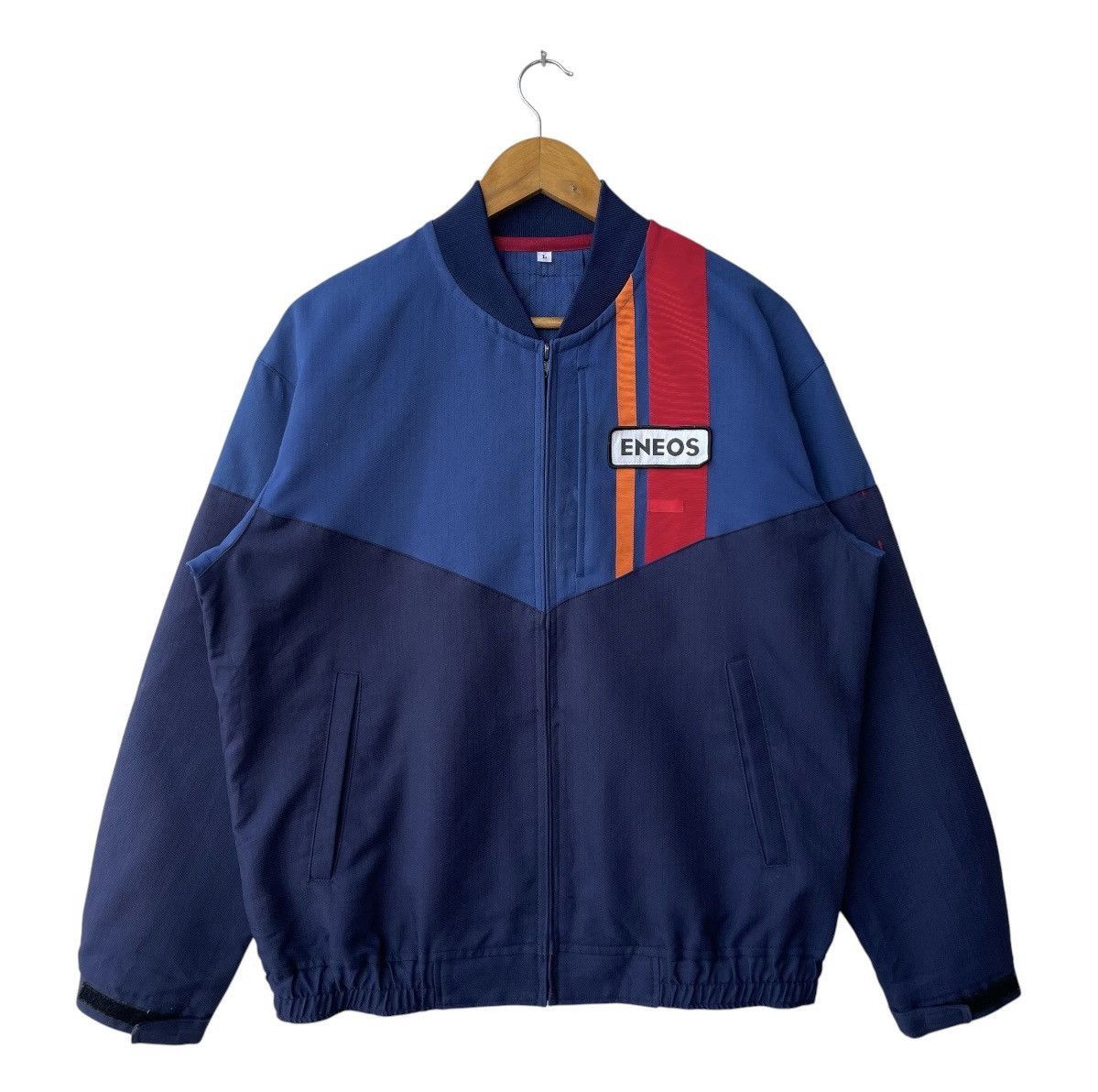Sports Specialties Vintage ENEOS Japan Racing Service Bomber Jacket Size US L / EU 52-54 / 3 - 1 Thumbnail