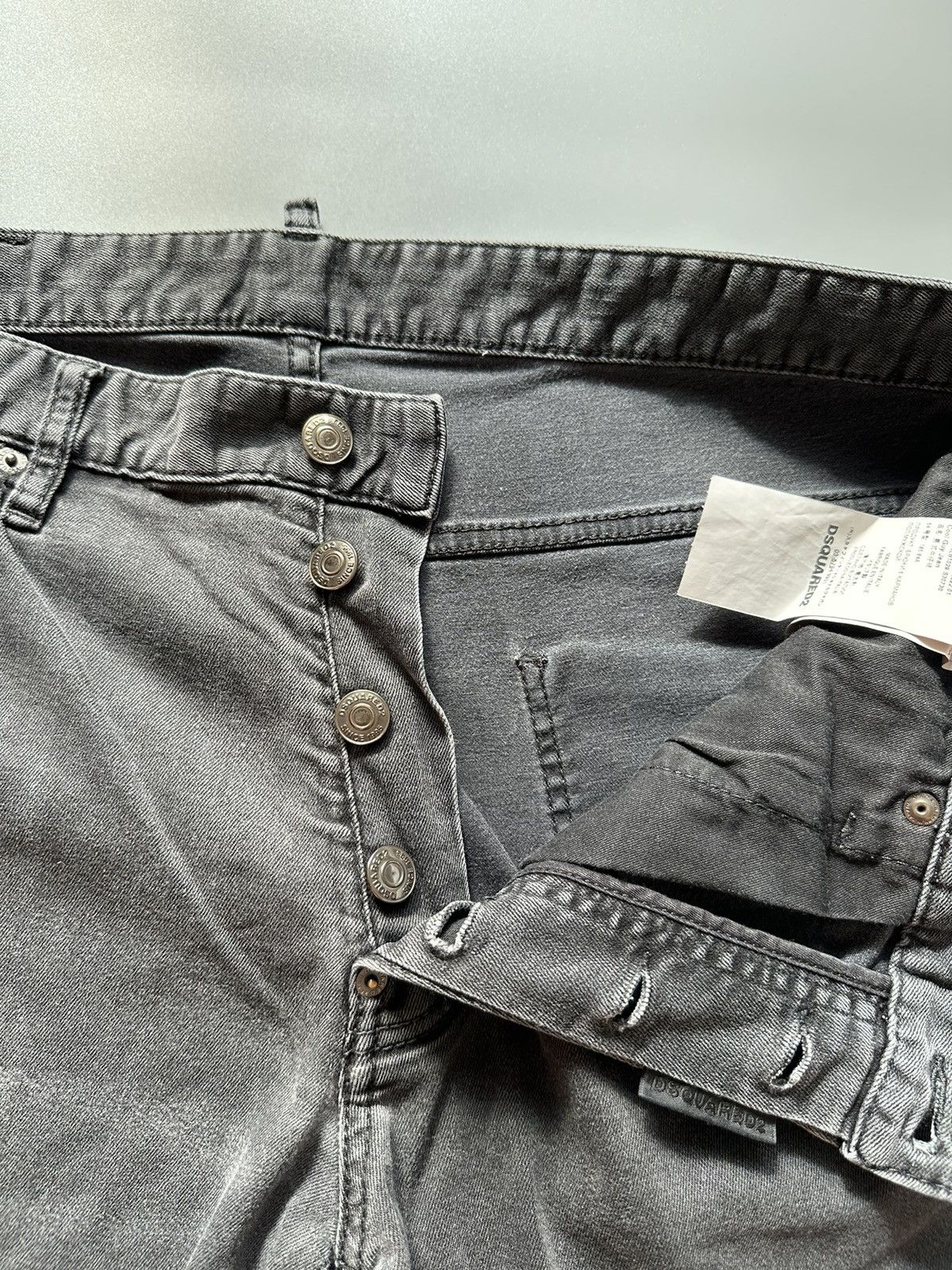 Dsquared2 Dsquared2 Jeans Men's Size 54 Gray Cool Guy Slim Fit Size US 38 / EU 54 - 9 Thumbnail