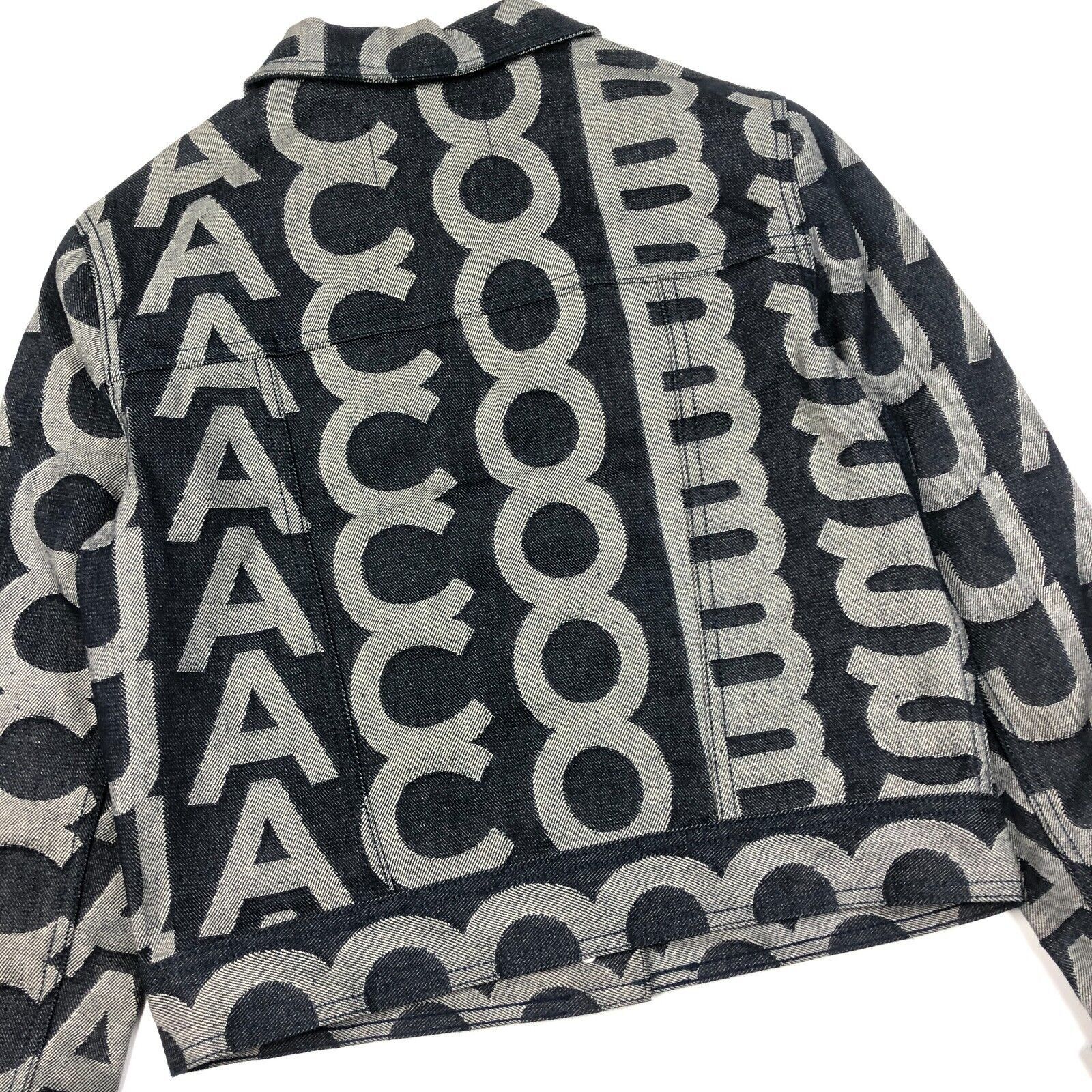 Marc Jacobs Marc Jacobs Denim Jacket Size XS Dark Blue Designer B7 Size XS / US 0-2 / IT 36-38 - 6 Thumbnail