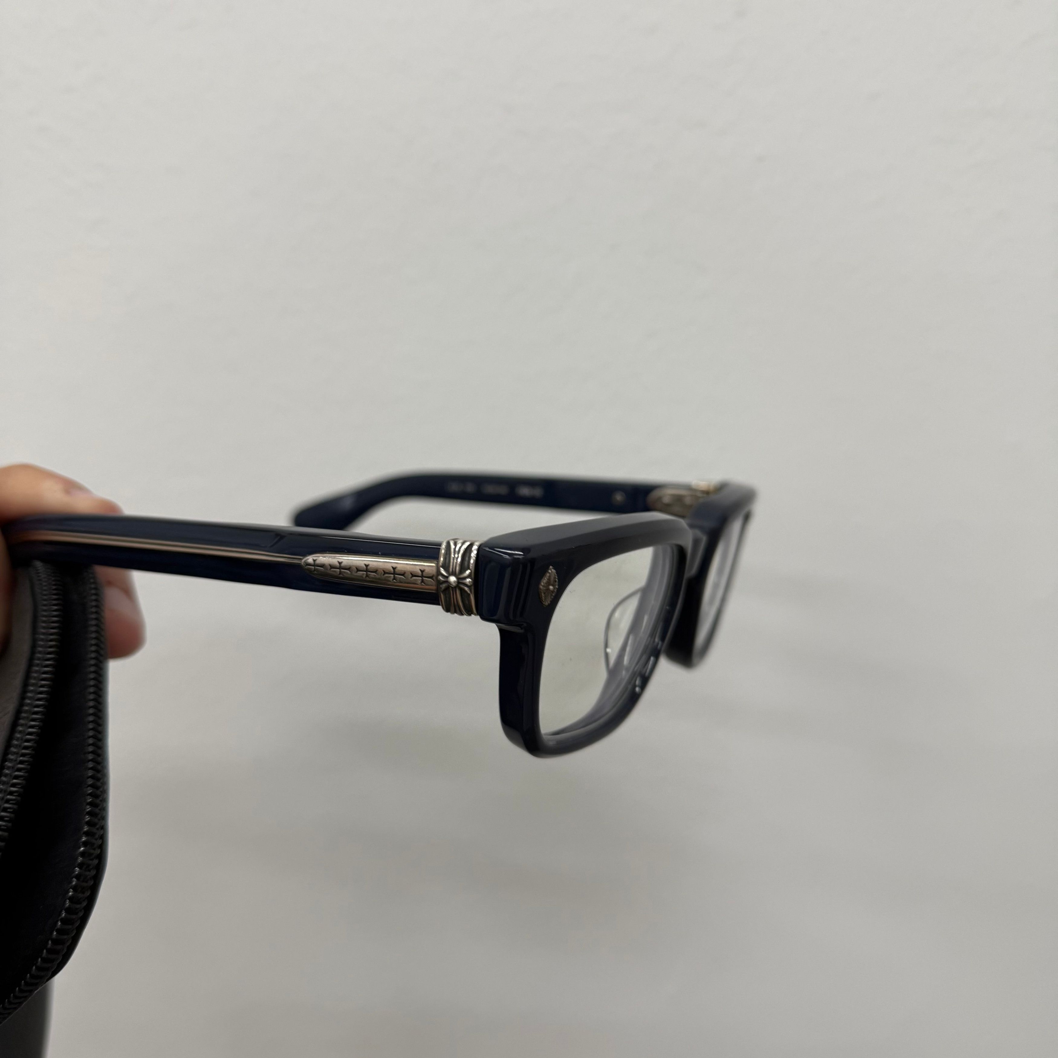 Chrome Hearts Chrome Hearts “Pen 15” Blue Glasses Clear Frames Size ONE SIZE - 8 Thumbnail