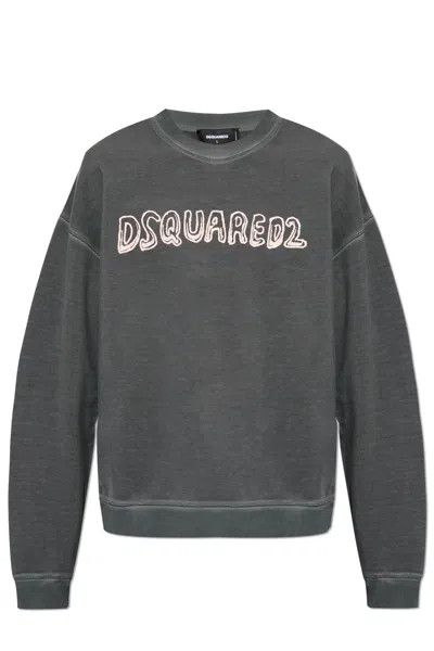 Dsquared2 o1mle0126 Best Fade Sweatshirt in Charcoal Gray Size US XXL / EU 58 / 5 - 1 Preview