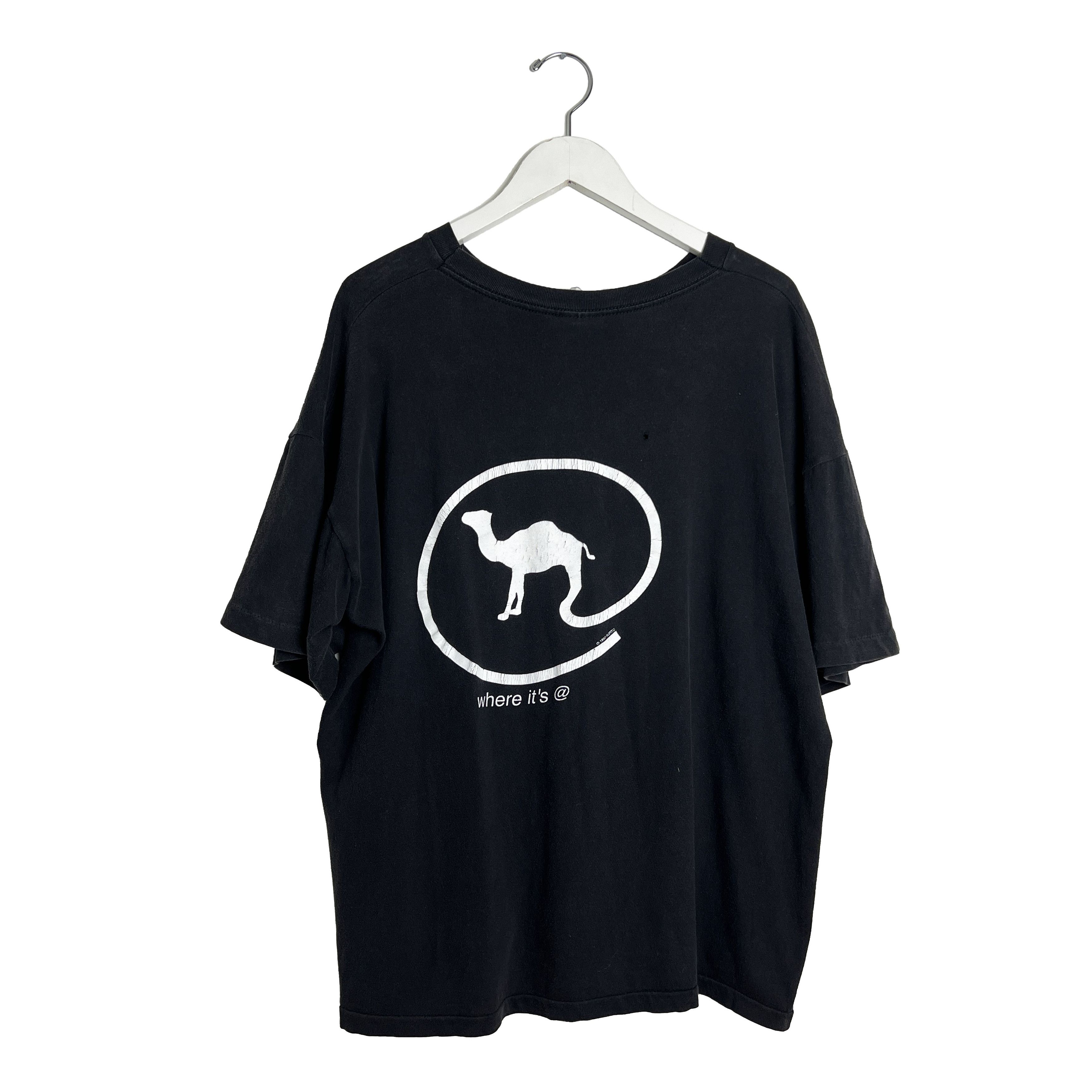 Camel × Vintage Camel Distressed Short Sleeve T-Shirt Size US L / EU 52-54 / 3 - 2 Thumbnail