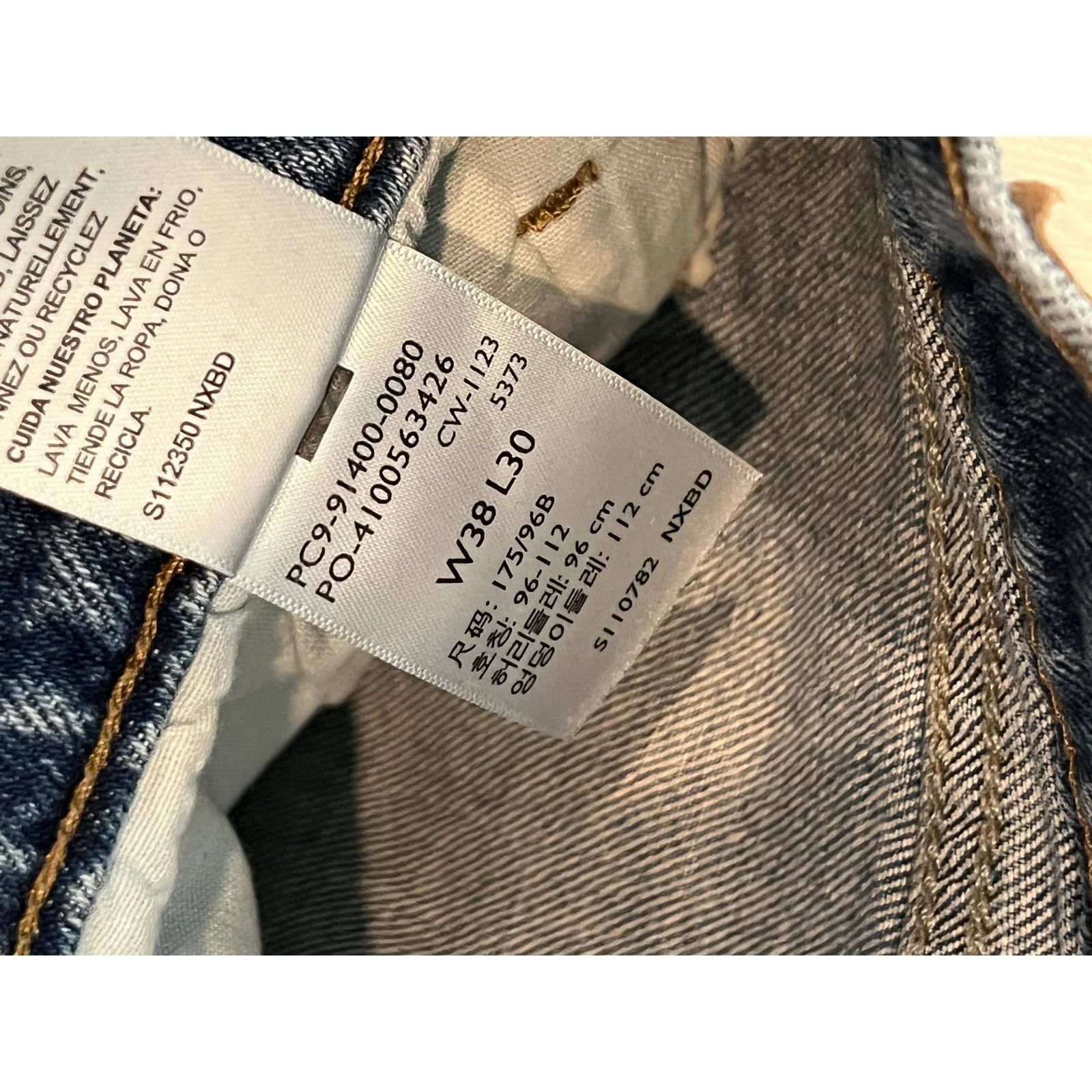 Levi's Levi's Signature Gold Straight Jeans Men's 38x30 Size US 38 / EU 54 - 4 Thumbnail