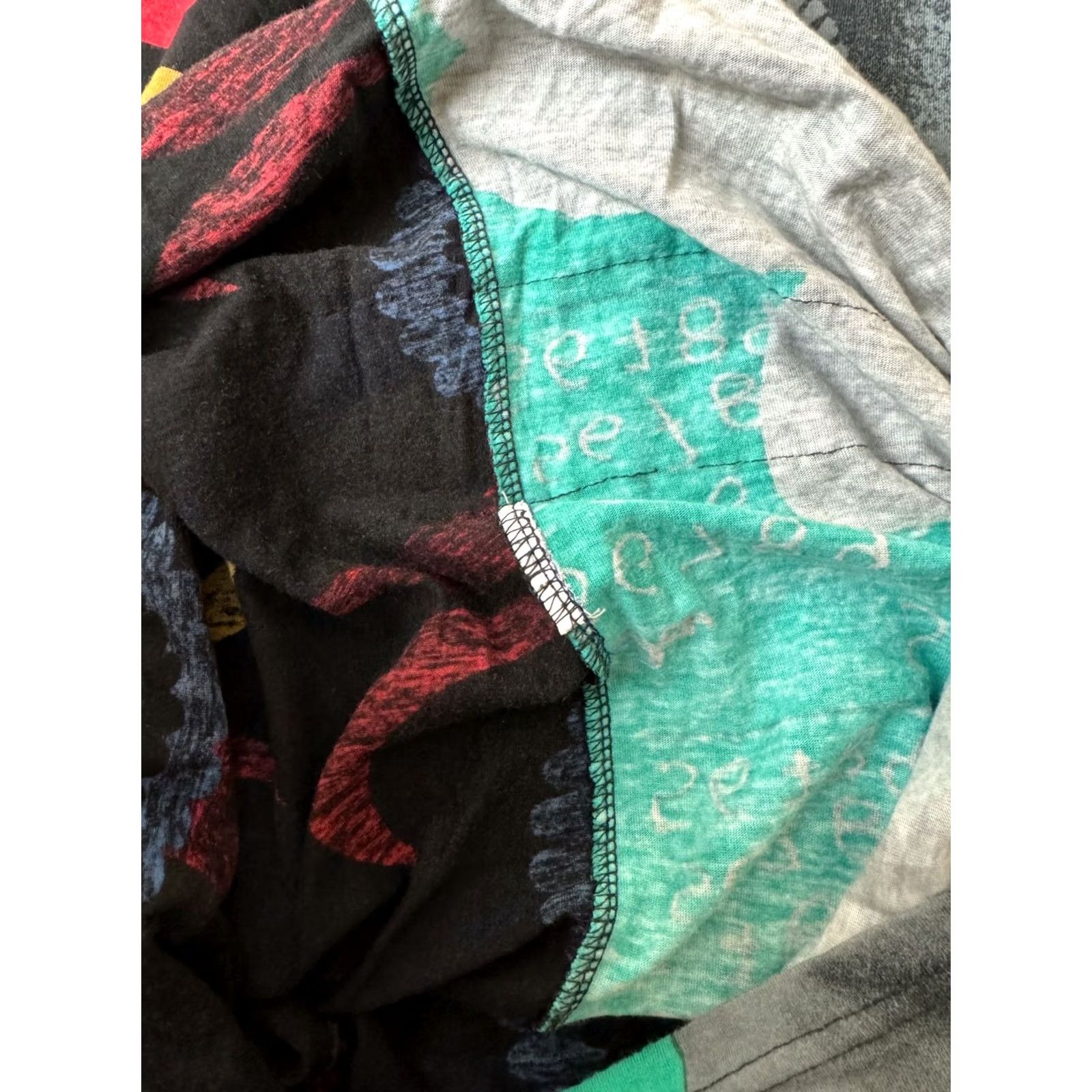 Desigual Desigual Shirt Tunic L Multicoloured Womens Short Sleeve Tunic Length L Size L / US 10 / IT 46 - 7 Thumbnail