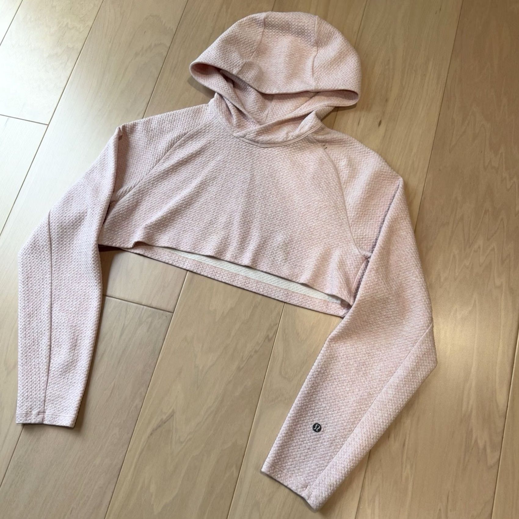 Lululemon Lululemon Hoodie Women's Small Pink Pullover At Ease Cropped Workout Size S / US 4 / IT 40 - 8 Thumbnail
