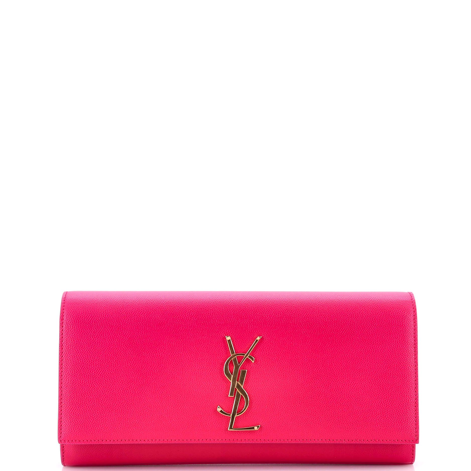 Saint Laurent Paris Classic Monogram Clutch Size ONE SIZE - 1 Thumbnail