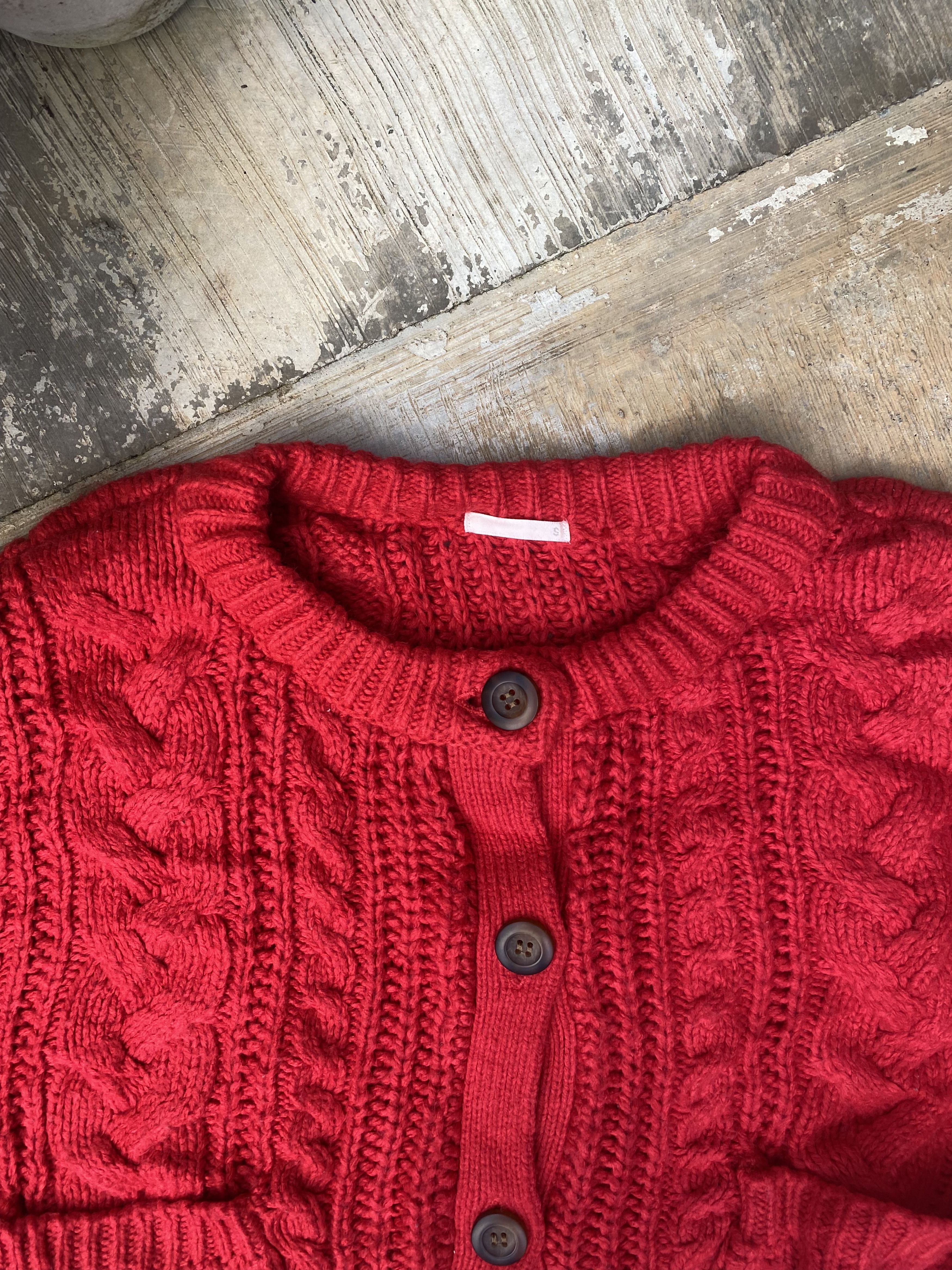 GU GU cable knit cardigan Size S / US 4 / IT 40 - 3 Thumbnail