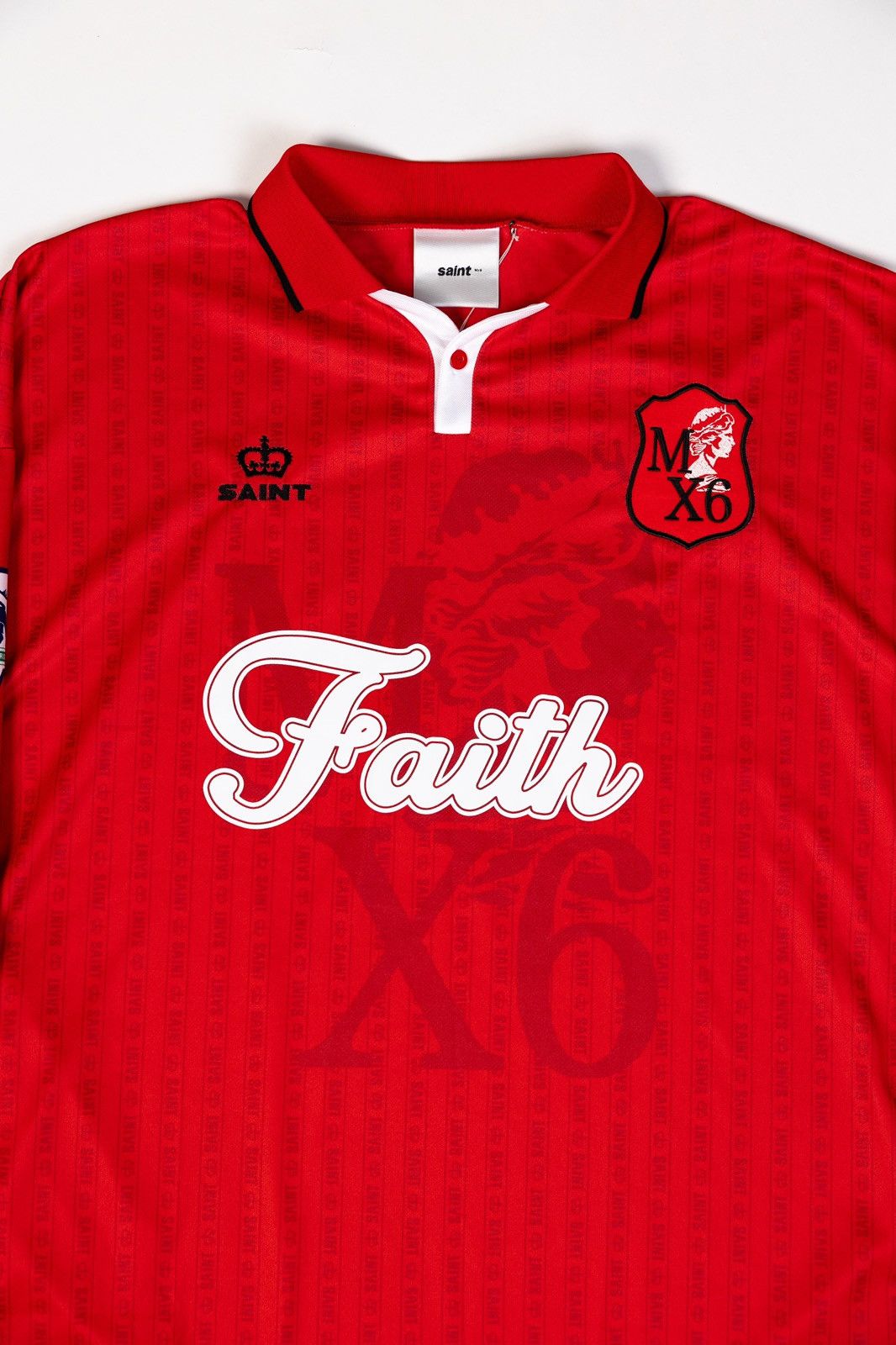 Saint Michael Saint Michael Faith Soccer Jersey Size US L / EU 52-54 / 3 - 2 Thumbnail