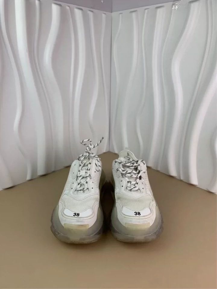 Balenciaga Balenciaga Triples White Mesh Air Cushion Dad Shoes 2502-Ne Size US 5.5 / EU 38 - 3 Thumbnail