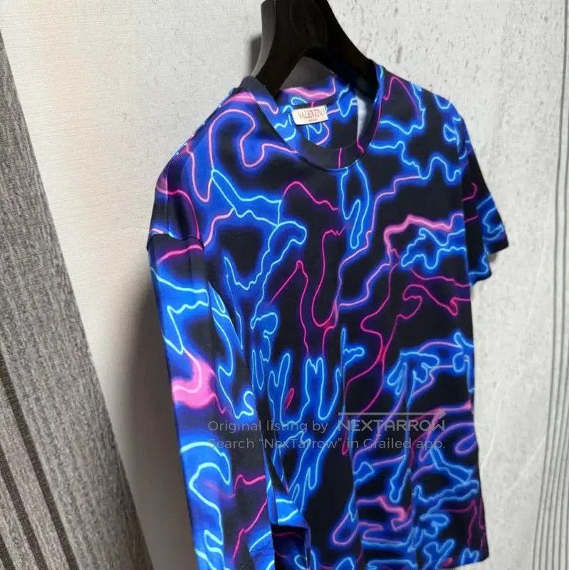 Valentino Valentino Colorful Cotton Men's T-Shirt XL . Size US XL / EU 56 / 4 - 3 Thumbnail