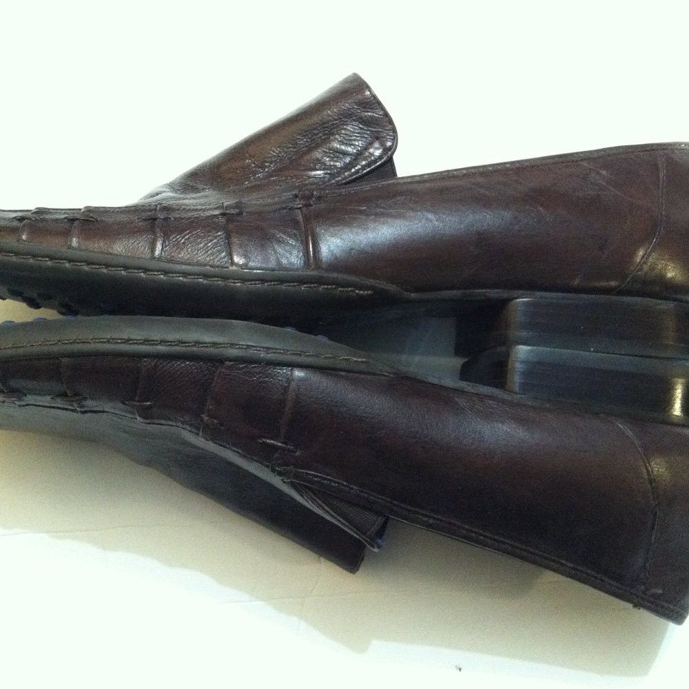 Robert Wayne ROBERT WAYNE MENS BROWN LEATHER DRESS SHOES SIZE: 9.5M Size US 9.5 / EU 42-43 - 6 Thumbnail