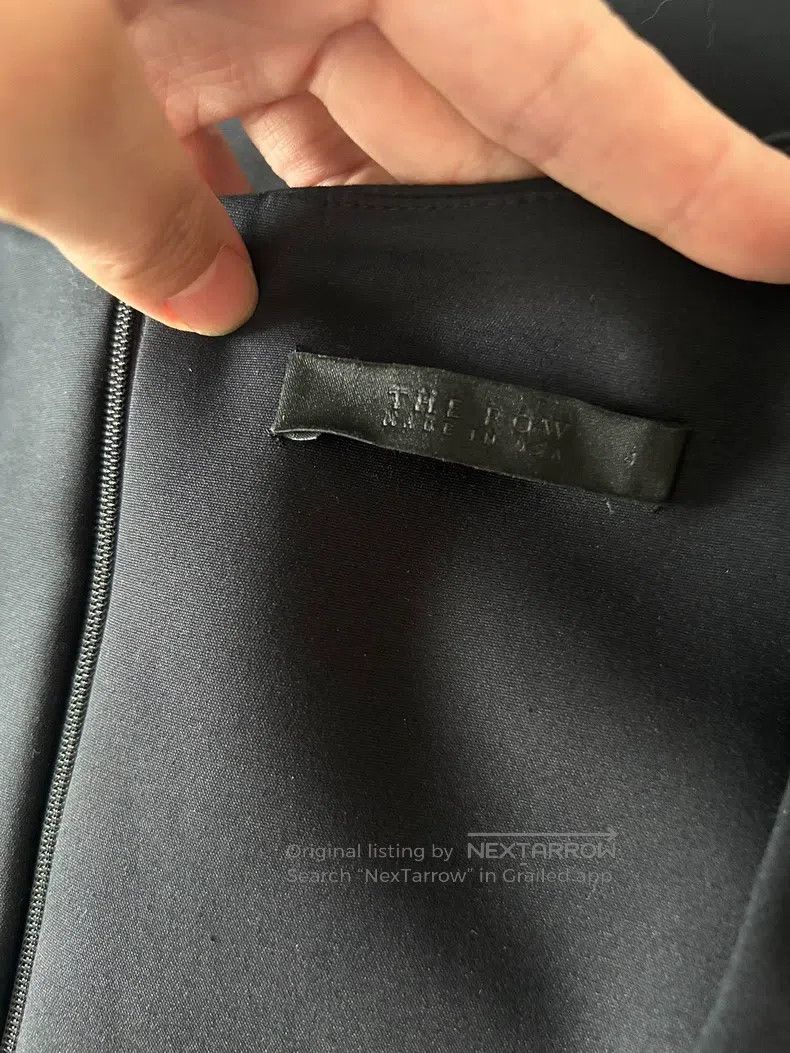 The Row The row size 4 Classic black dress Size S / US 4 / IT 40 - 3 Thumbnail