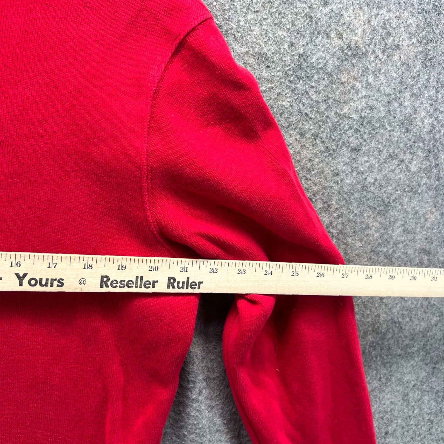 Polo Ralph Lauren VINTAGE Polo Ralph Lauren Sweater Men Medium Red Pullover Fleece Logo Sweatshirt Pony Size US M / EU 48-50 / 2 - 6 Thumbnail