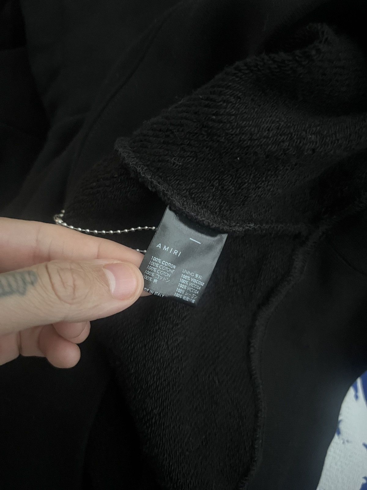 Amiri Amiri logo hoodie Size US M / EU 48-50 / 2 - 2 Thumbnail
