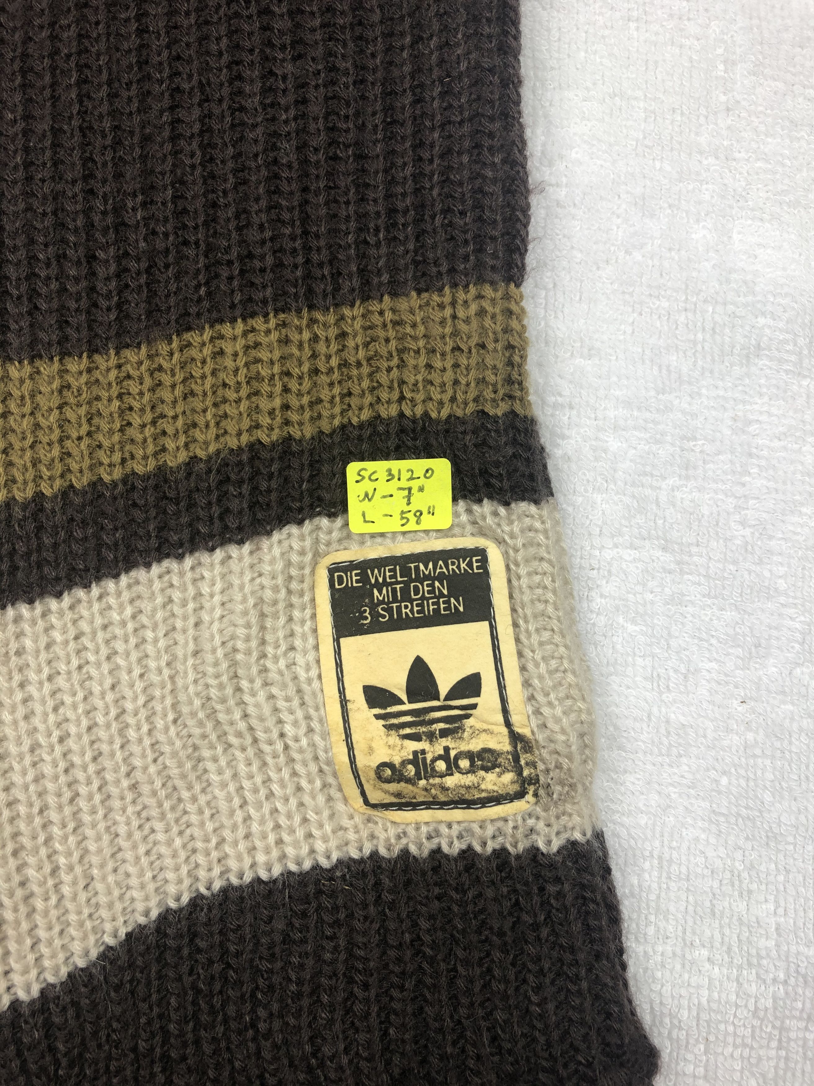 Adidas Vintage Adidas Scarf / Muffler / Neckwear Size ONE SIZE - 5 Thumbnail