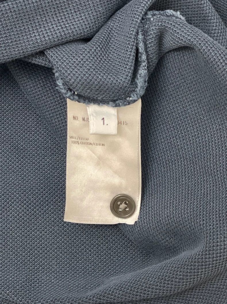 Thom Browne Thom browne Washed blue gray striped tennis print short-sle Size US S / EU 44-46 / 1 - 8 Thumbnail