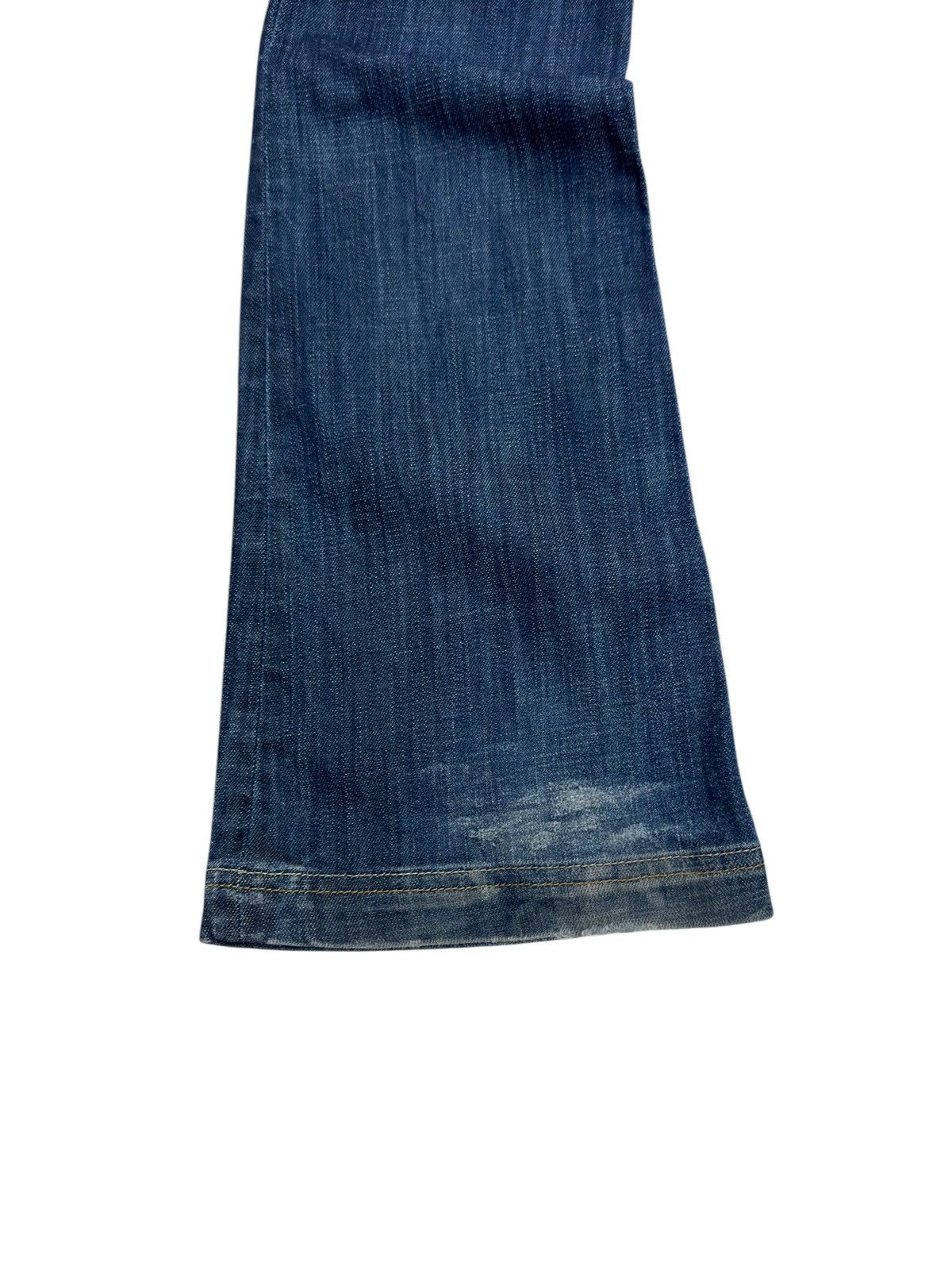 If Six Was Nine Vintage Bootcut Antik Denim Swarovski Back Pockets Size 28" / US 6 / IT 42 - 13 Thumbnail