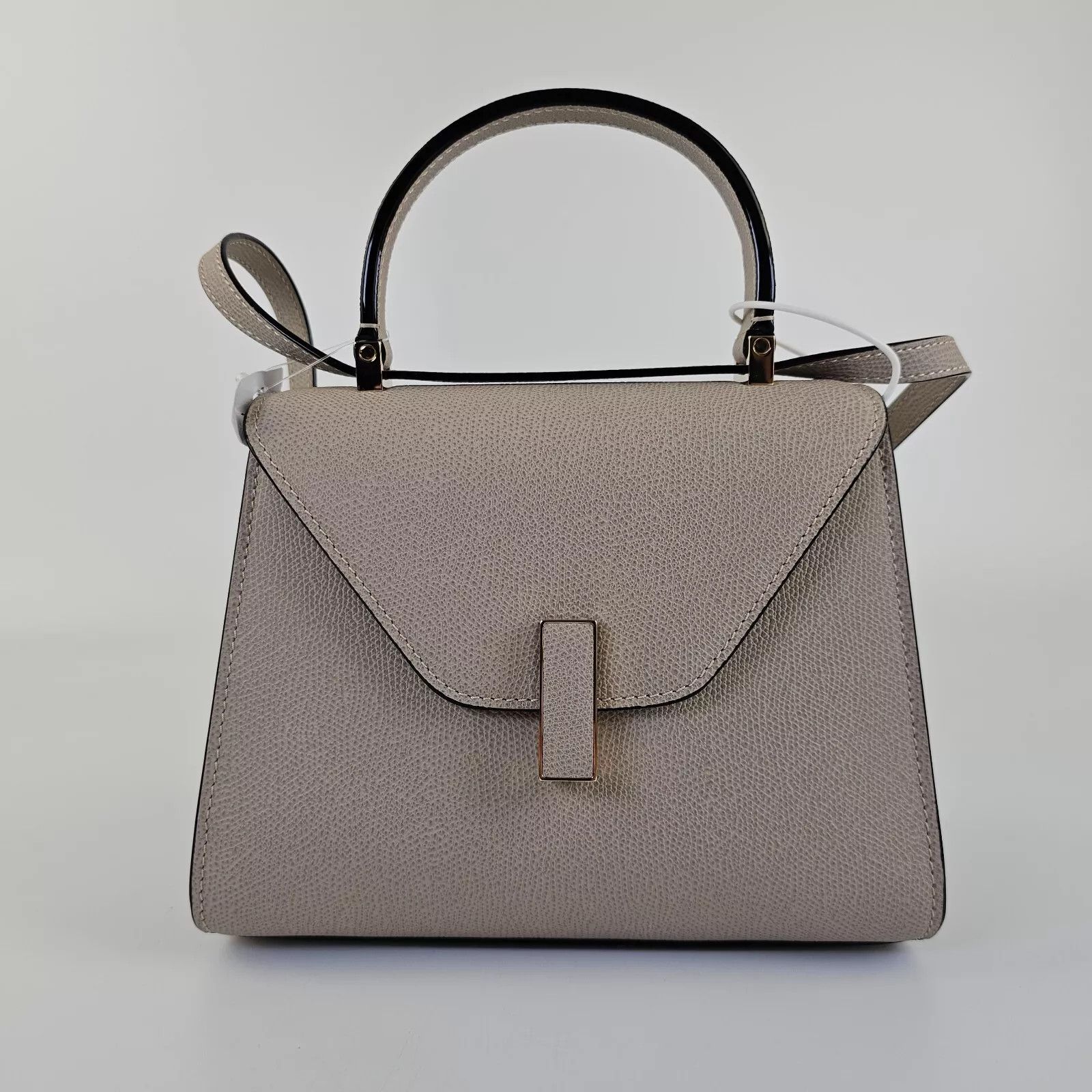 Valextra VALEXTRA Iside Mini Nude Leather Top Handle Bag New Size ONE SIZE - 1 Thumbnail