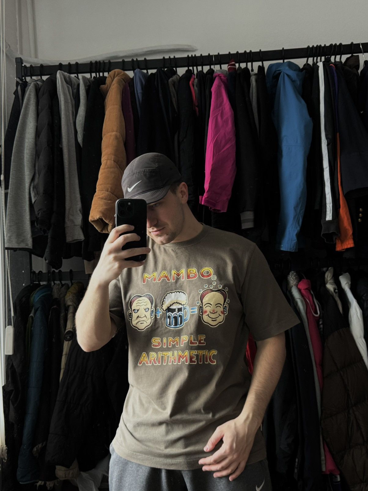 Mambo × Vintage Mambo Australia 00s Simple Arithmetic Vintage T-shirt Size US L / EU 52-54 / 3 - 3 Thumbnail