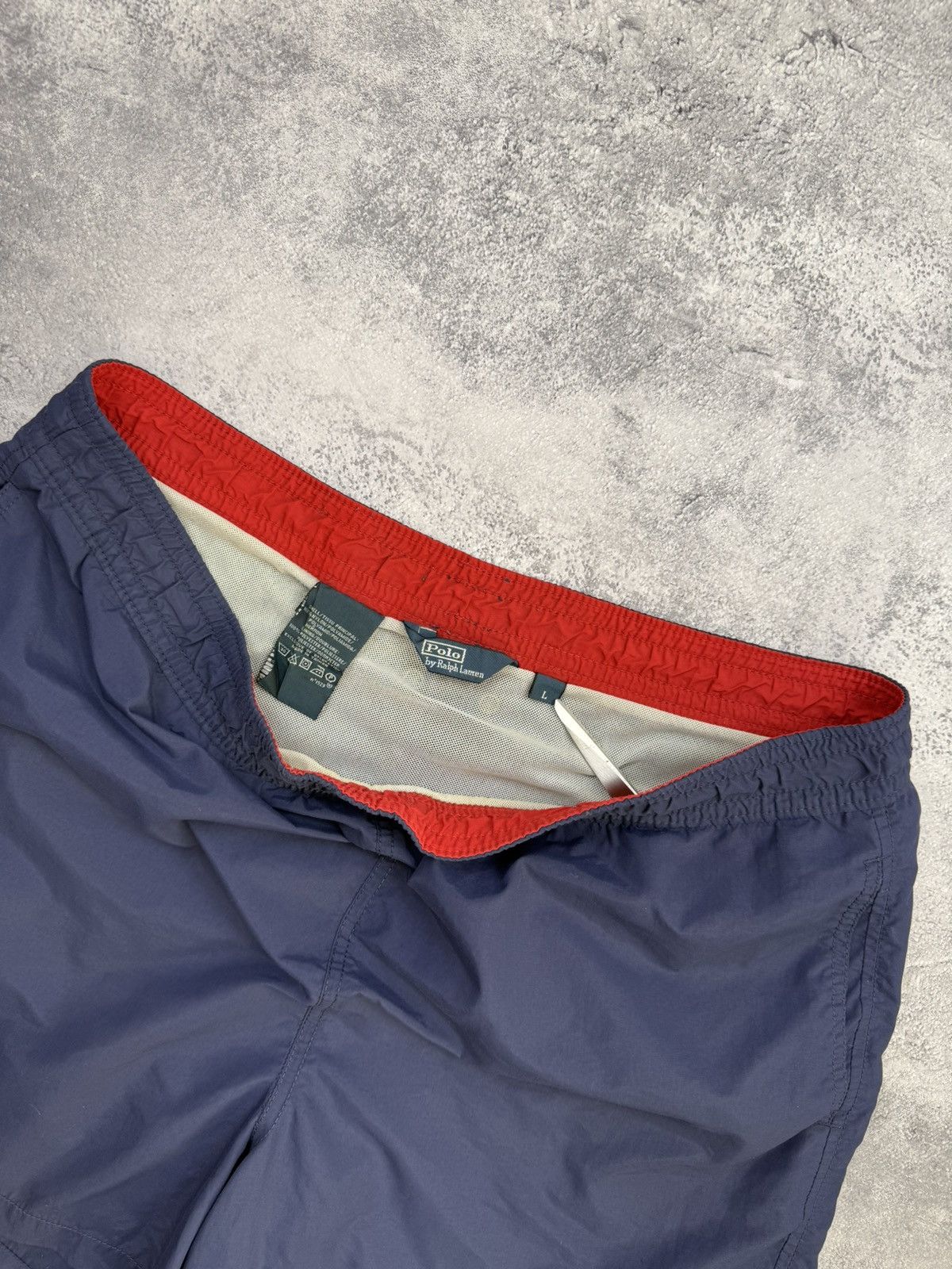 Polo Ralph Lauren Vintage Polo Ralph Lauren Nylon Swimming Shorts Y2K Size US 34 / EU 50 - 9 Thumbnail