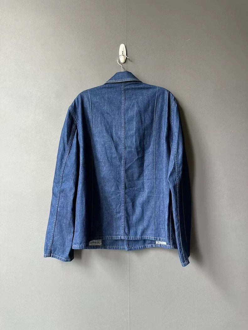 Loewe loewe Leather brand denim jacket 2506-Nextarrow Size US M / EU 48-50 / 2 - 2 Thumbnail