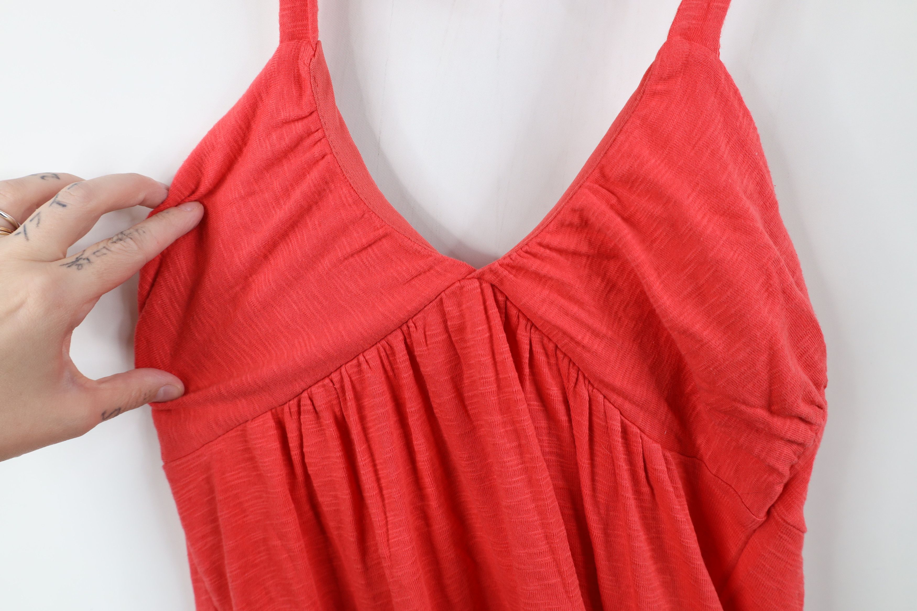 Vintage Vintage 90s Y2K Wet Seal Ruffled Halter Top Knit Shirt Size M / US 6-8 / IT 42-44 - 5 Thumbnail