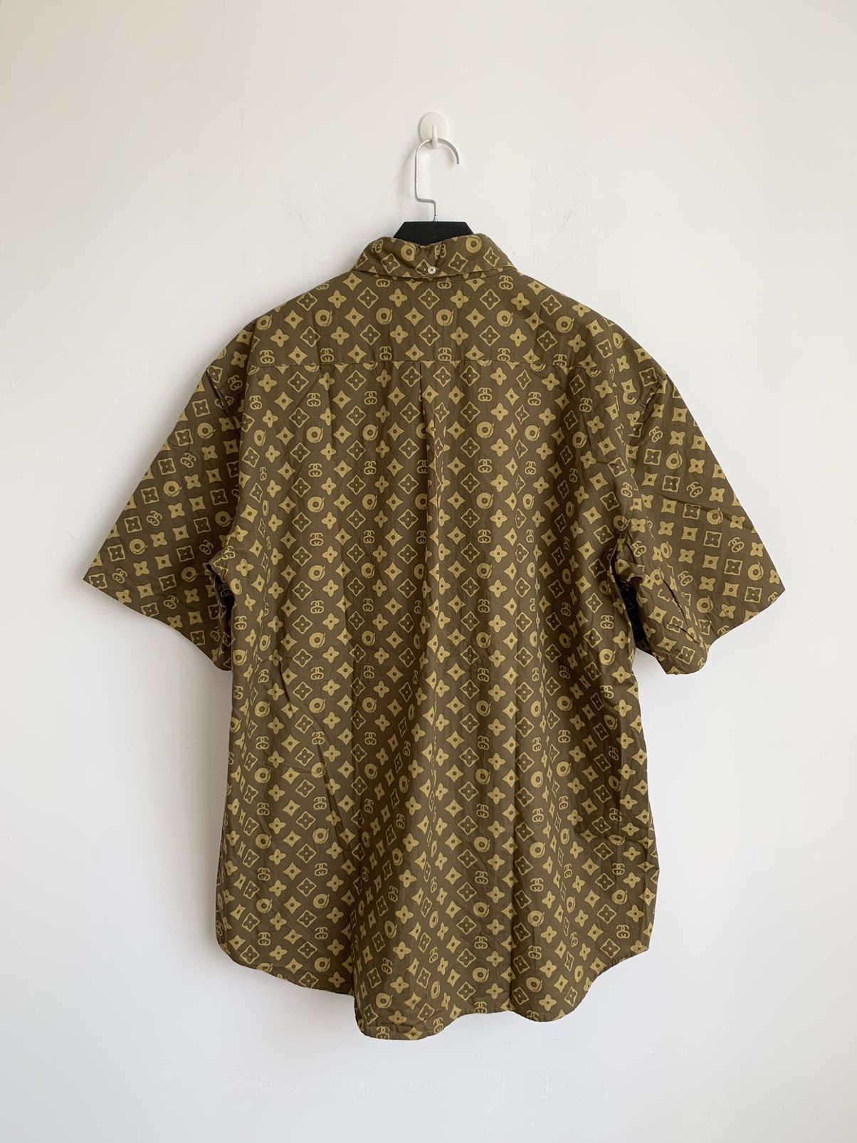 Stussy Vintage Stussy "Monogram" Button Ups Shirt Size US XL / EU 56 / 4 - 2 Thumbnail